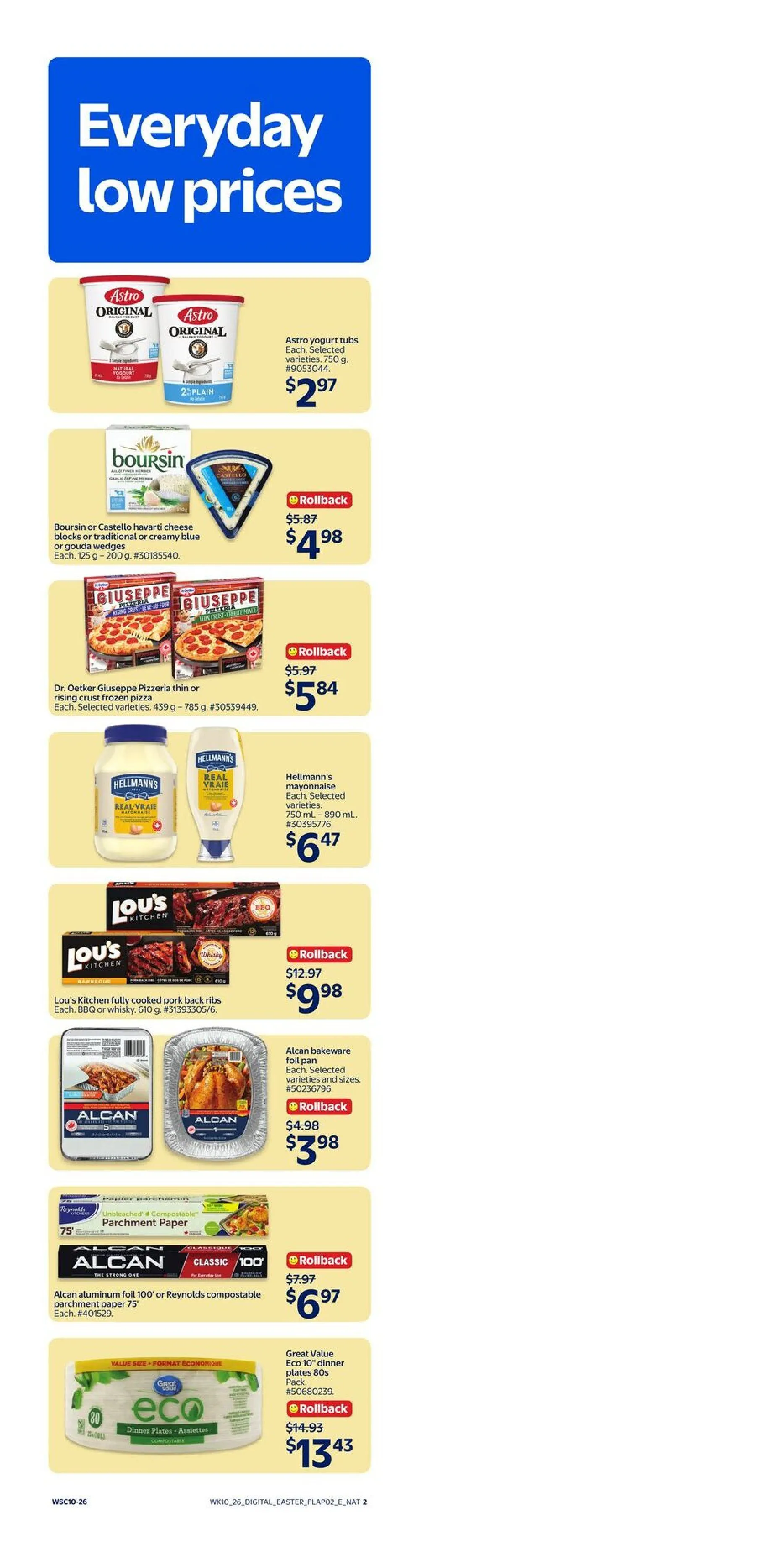  Walmart flyers from April 2 to April 8 2026 - flyer page 3