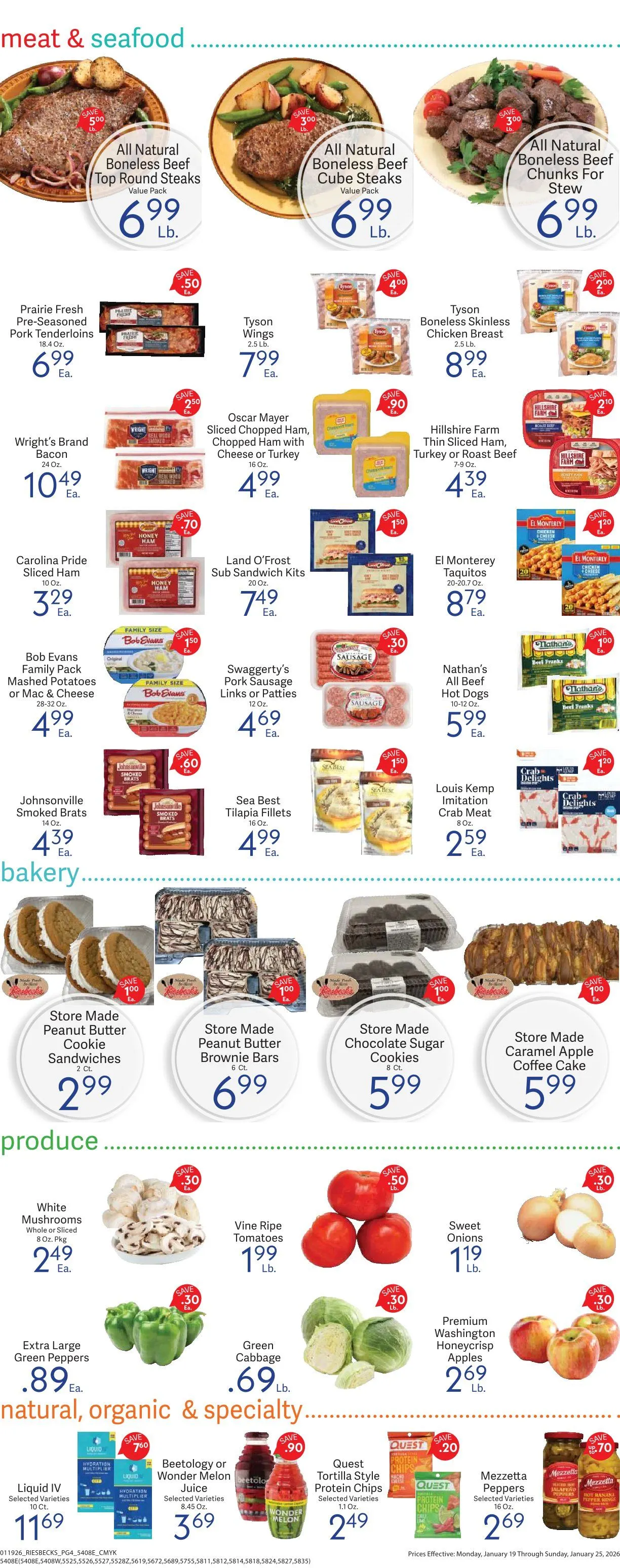 Weekly ad  Riesbeck Sales from January 19 to January 25 2026 - Page 3