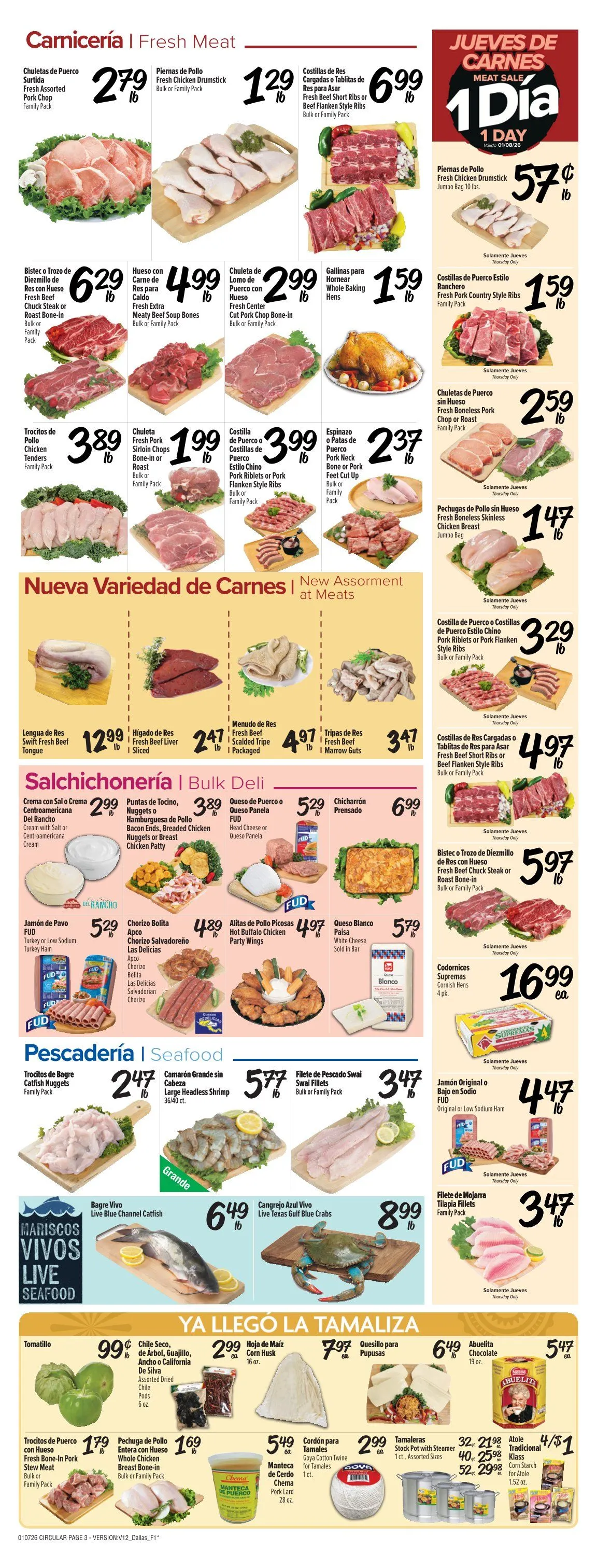 Weekly ad Fiesta Mart Sales from January 7 to January 13 2026 - Page 3