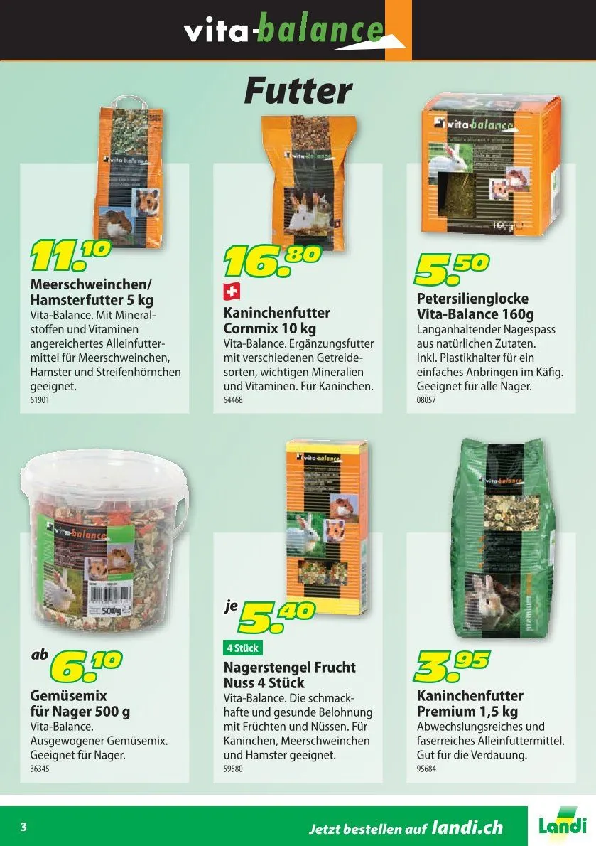 LANDI - Nager / Vita-Balance von 13. Januar bis 31. Dezember 2025 - Prospekt seite 3