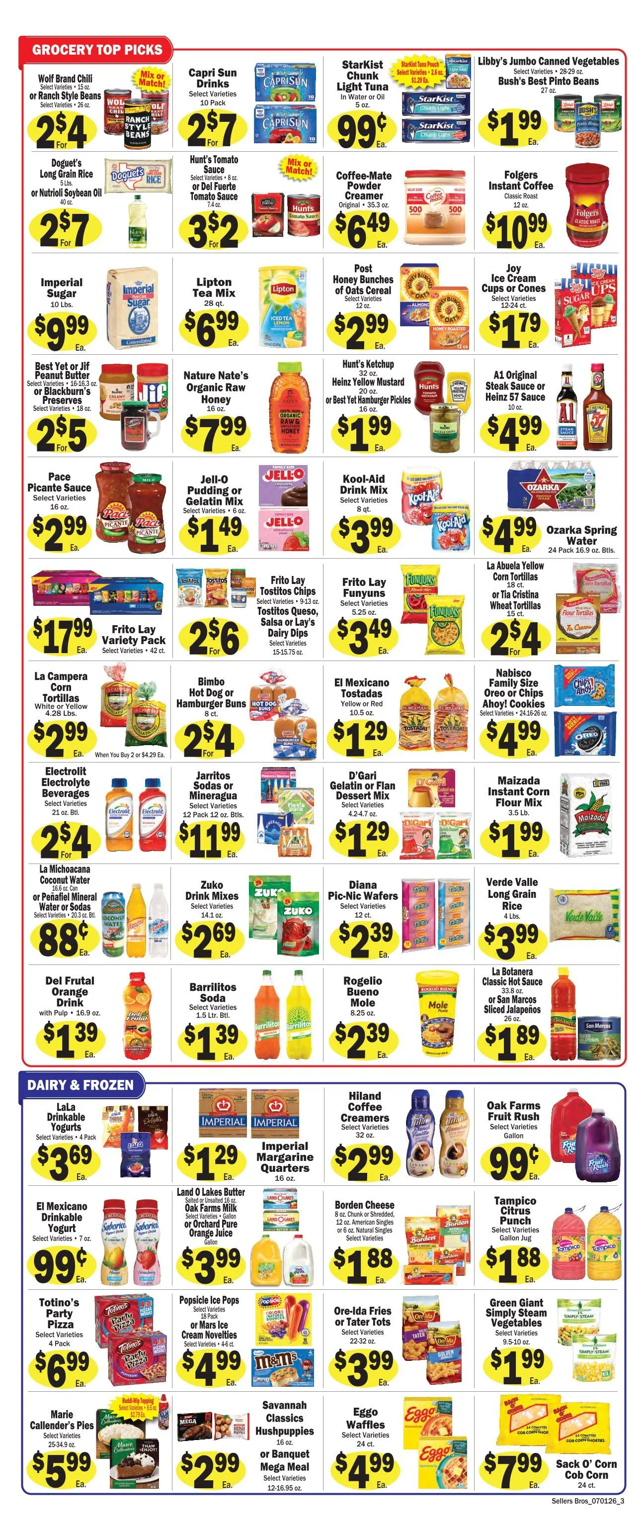 Weekly ad Sellers Bros Sales from July 1 to July 7 2026 - Page 3