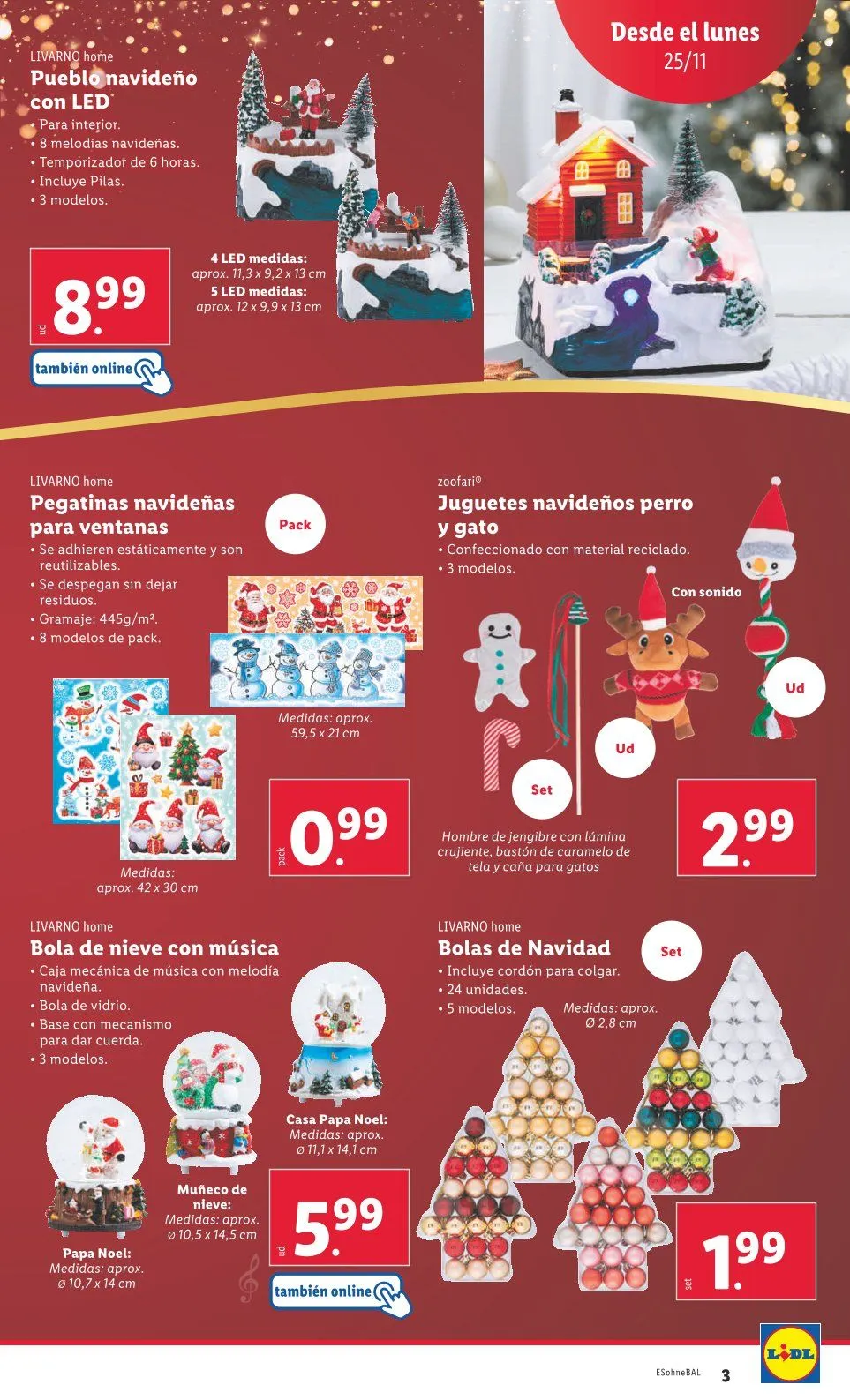 Catálogo de Lidl Ofertas 18 de noviembre al 25 de noviembre 2024 - Página 3
