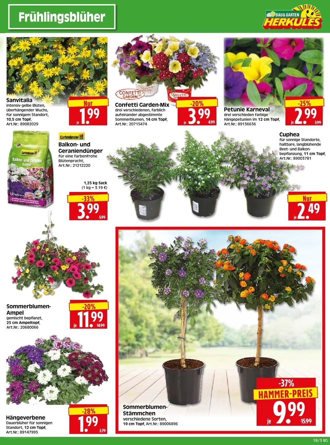 Herkules Baumarkt Angebote von 28. April bis 3. Mai 2025 - Prospekt seite 3