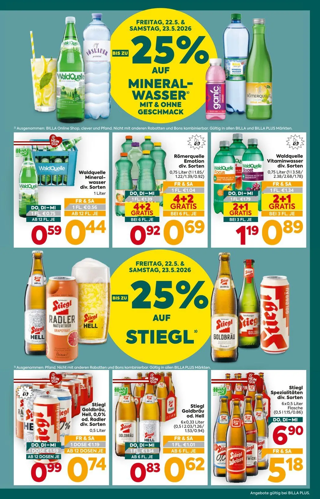 Billa Plus Prospekte von 21. Mai bis 27. Mai 2026 - Flugblätt seite  3