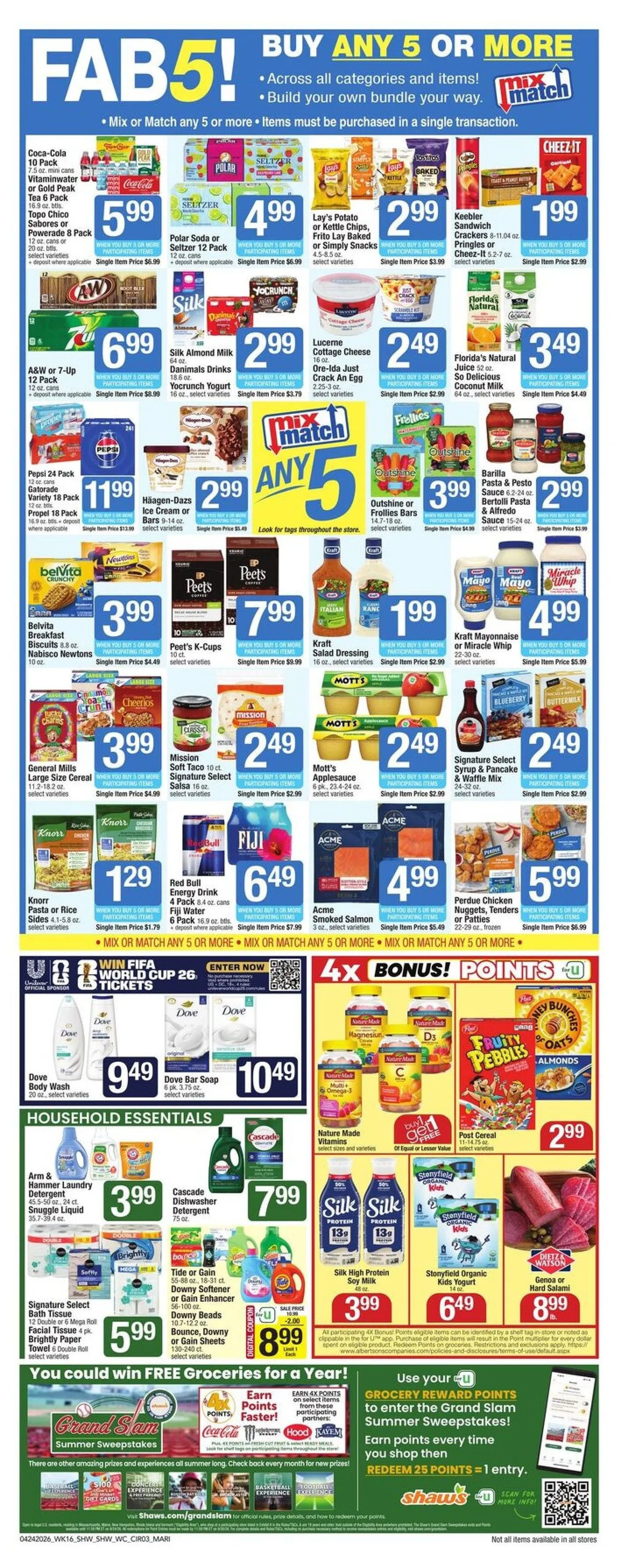 Weekly promotion Shaw's Sales spanning from April 24 to April 30 2026 - Page 3 for Catalogue 365
