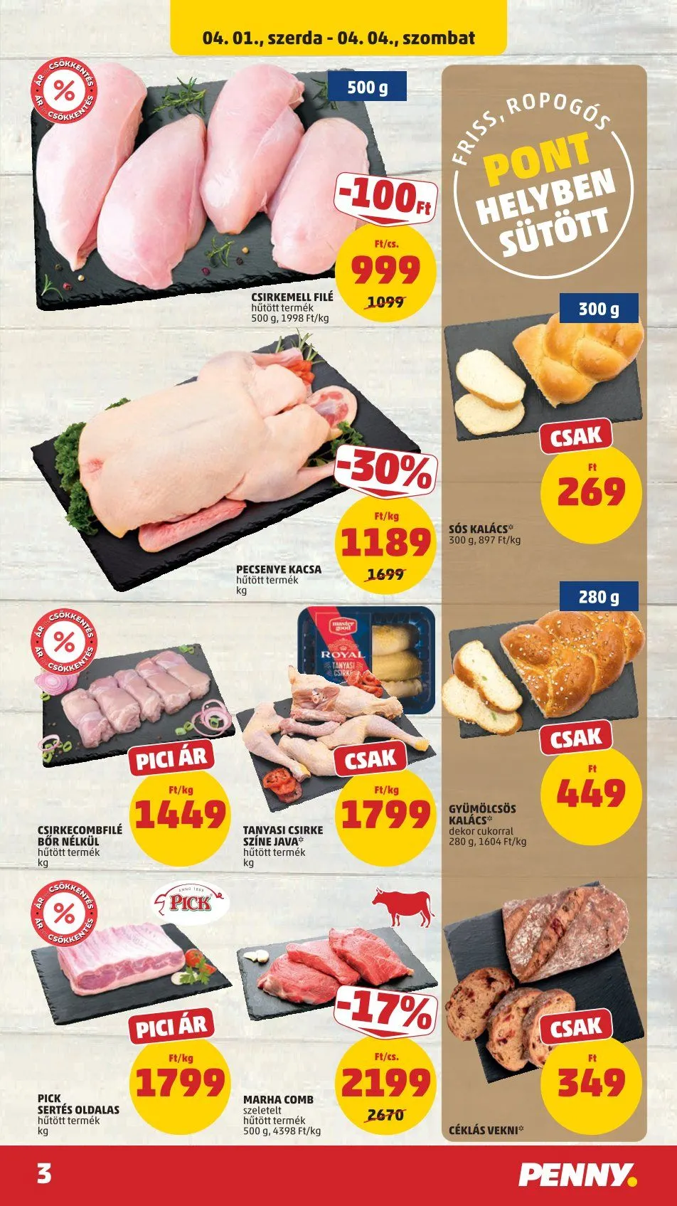 Katalógus  Penny Market  április 1.-tól április 8.-ig 2026. - Oldal 3