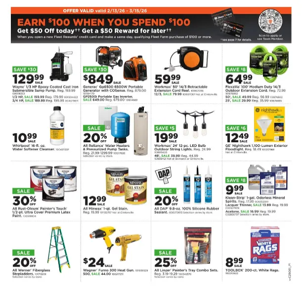 Weekly ad Fleet Farm Sales from February 16 to February 22 2026 - Page 3