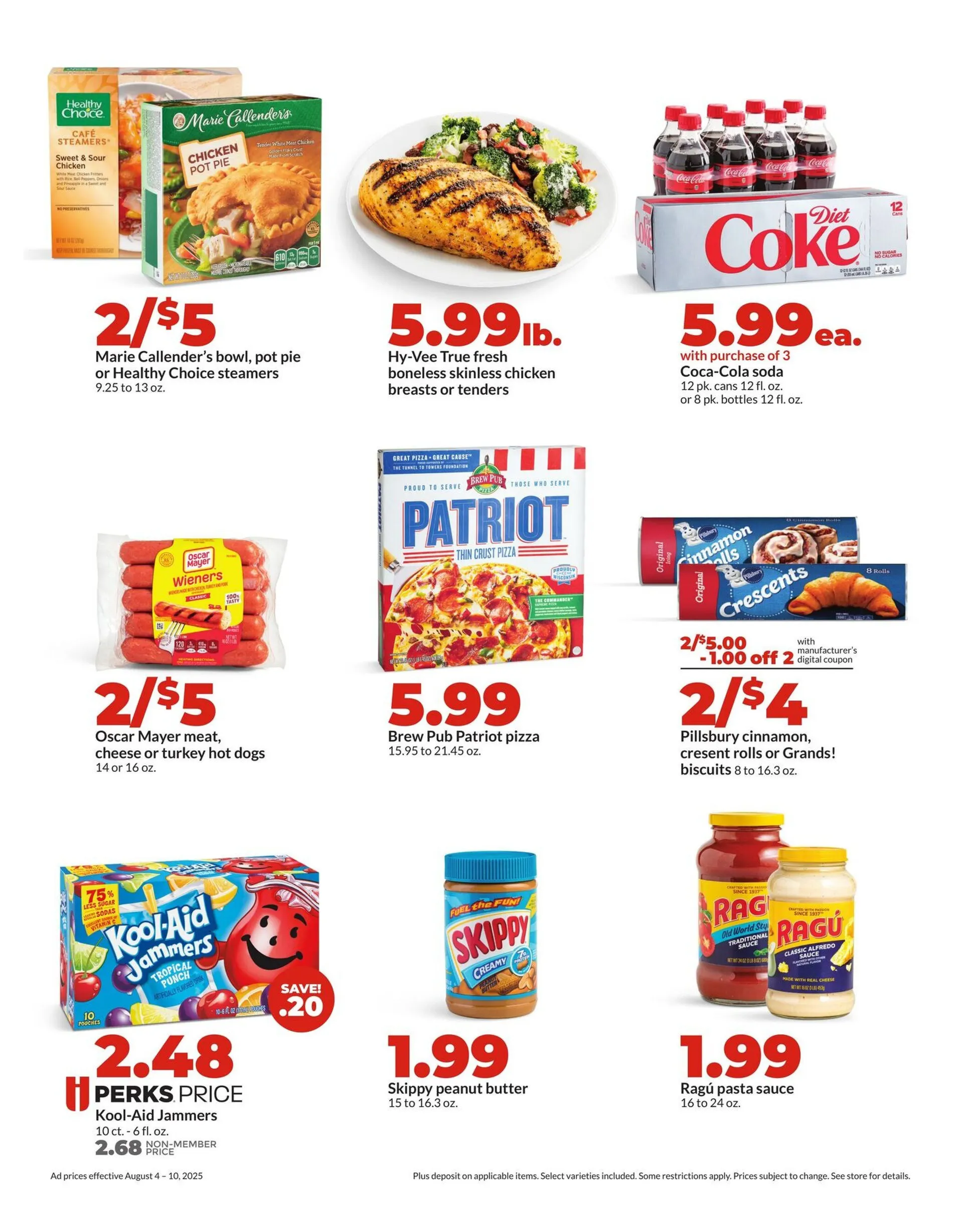 Weekly ad HyVee Sales from August 4 to August 11 2025 - Page 3