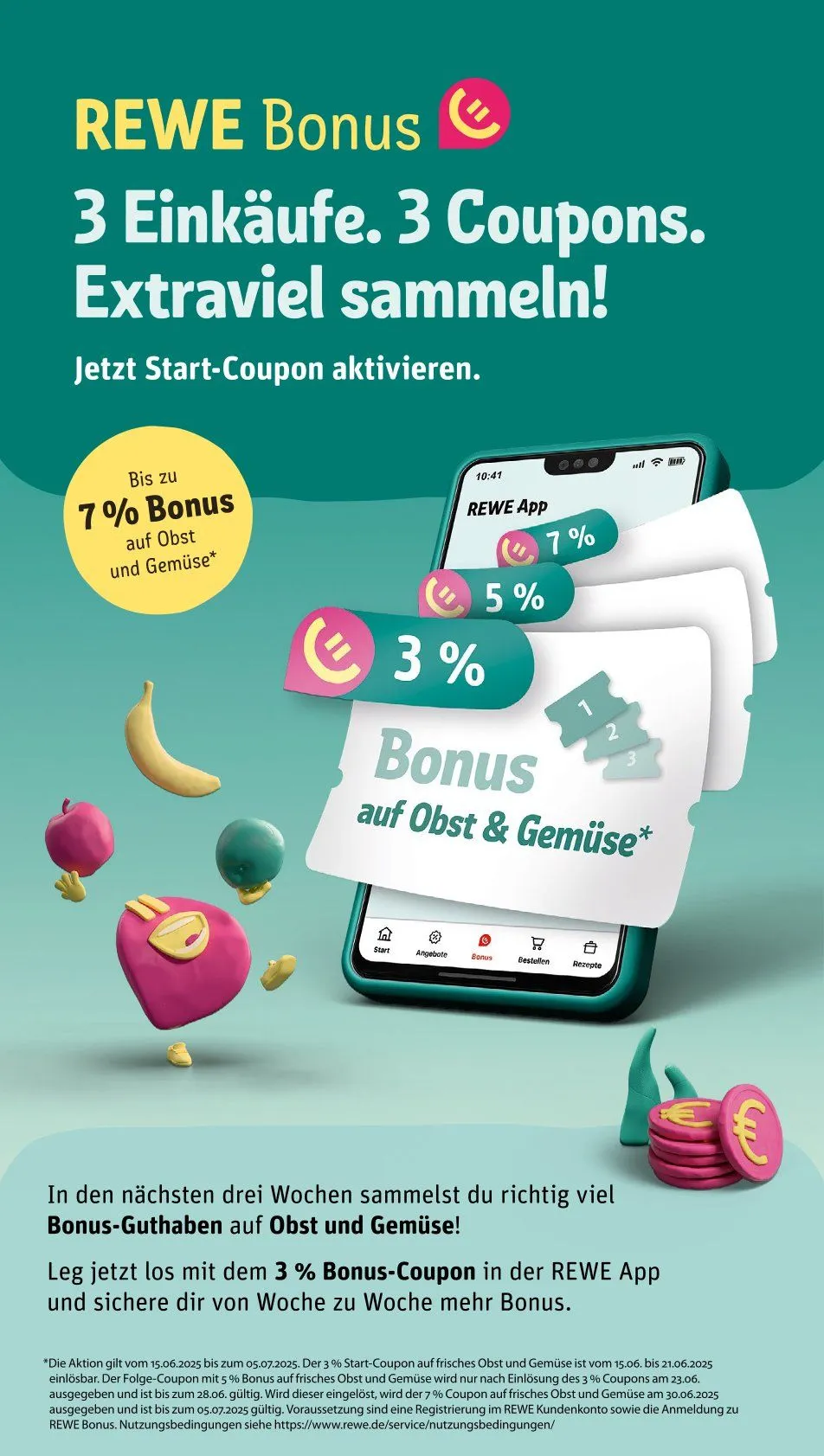 REWE Prospekt von 17. Juni bis 22. Juni 2025 - Prospekt seite 3