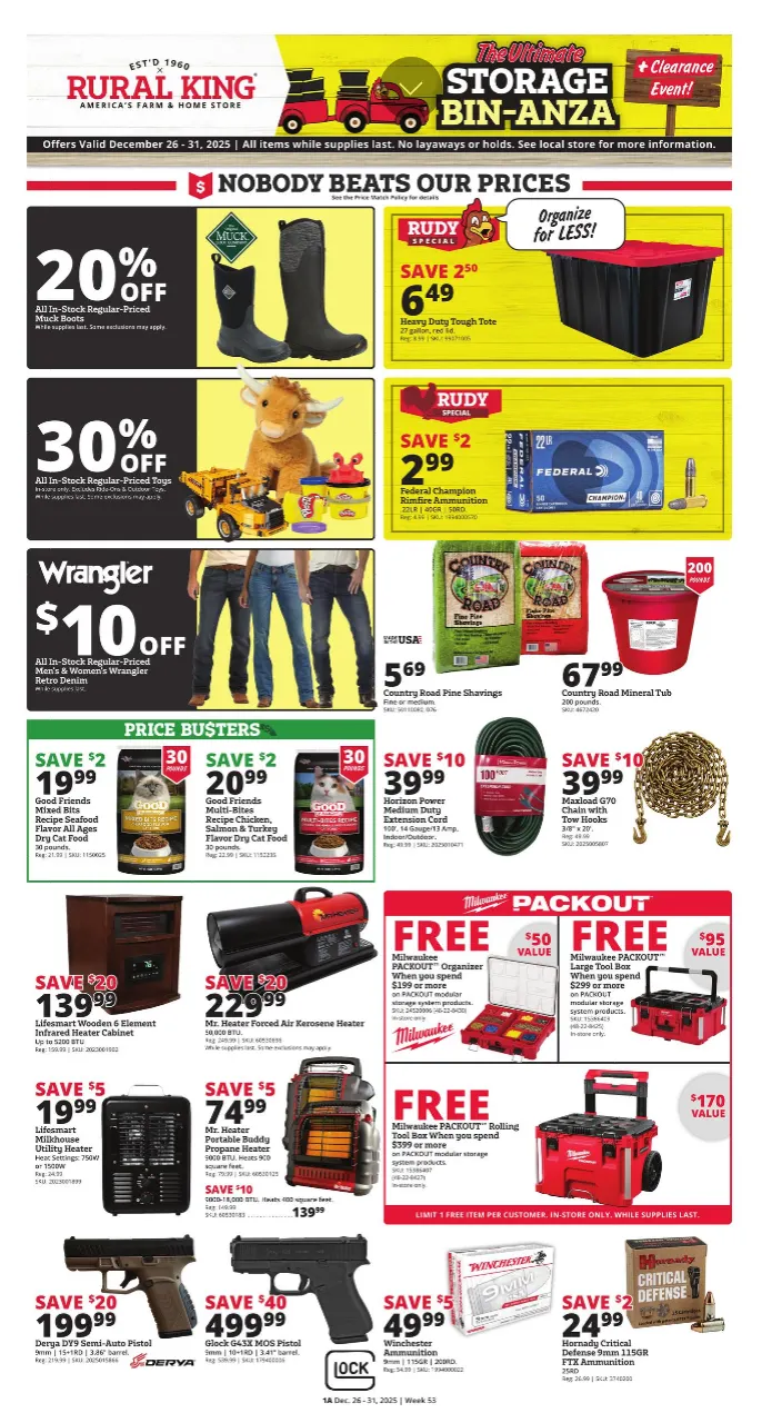 Weekly ad Rural King Sales from December 25 to December 31 2025 - Page 3