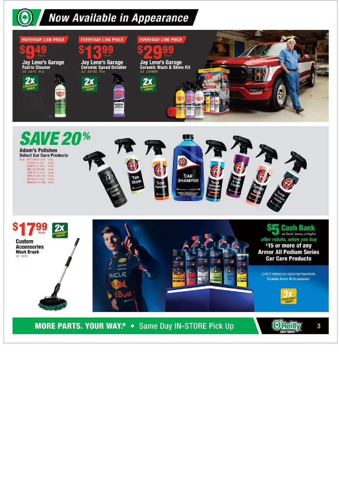 Weekly ad O'Reilly Auto Parts weekly ads from March 25 to April 28 2026 - Page 3
