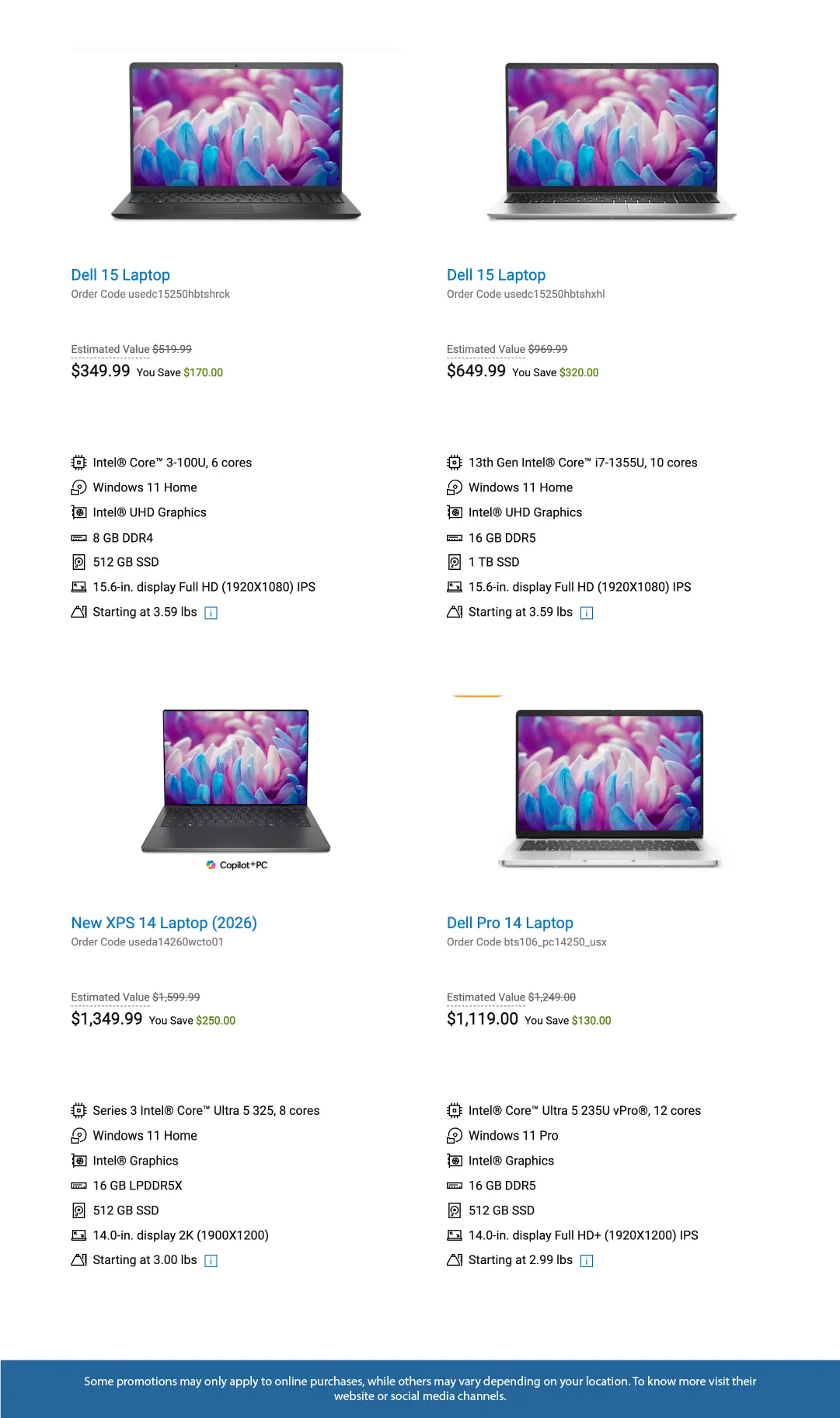 Weekly ad  Dell Sales from April 8 to April 28 2026 - Page 2