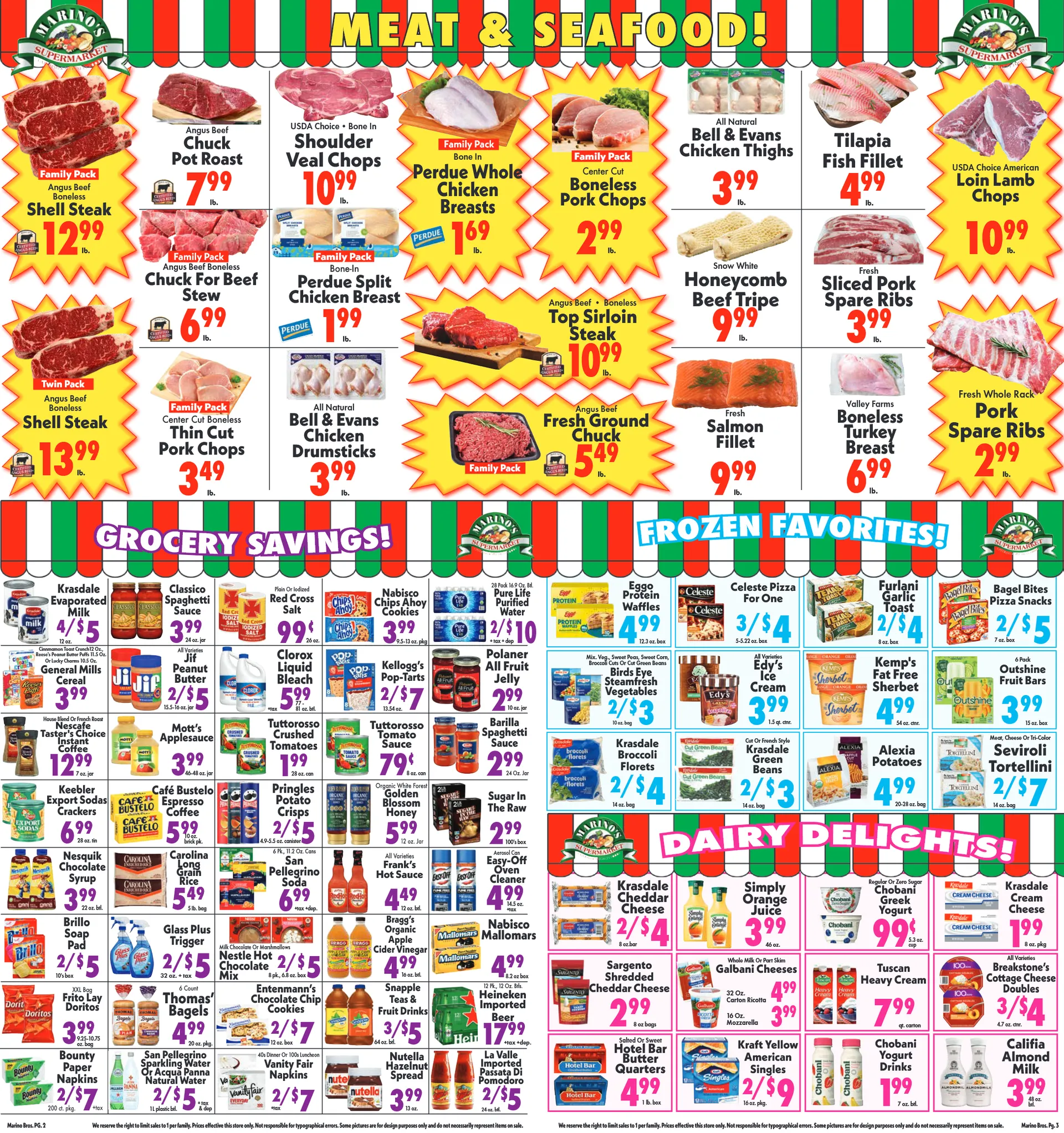 Weekly ad Marino's Supermarket Sales from December 5 to December 11 2025 - Page