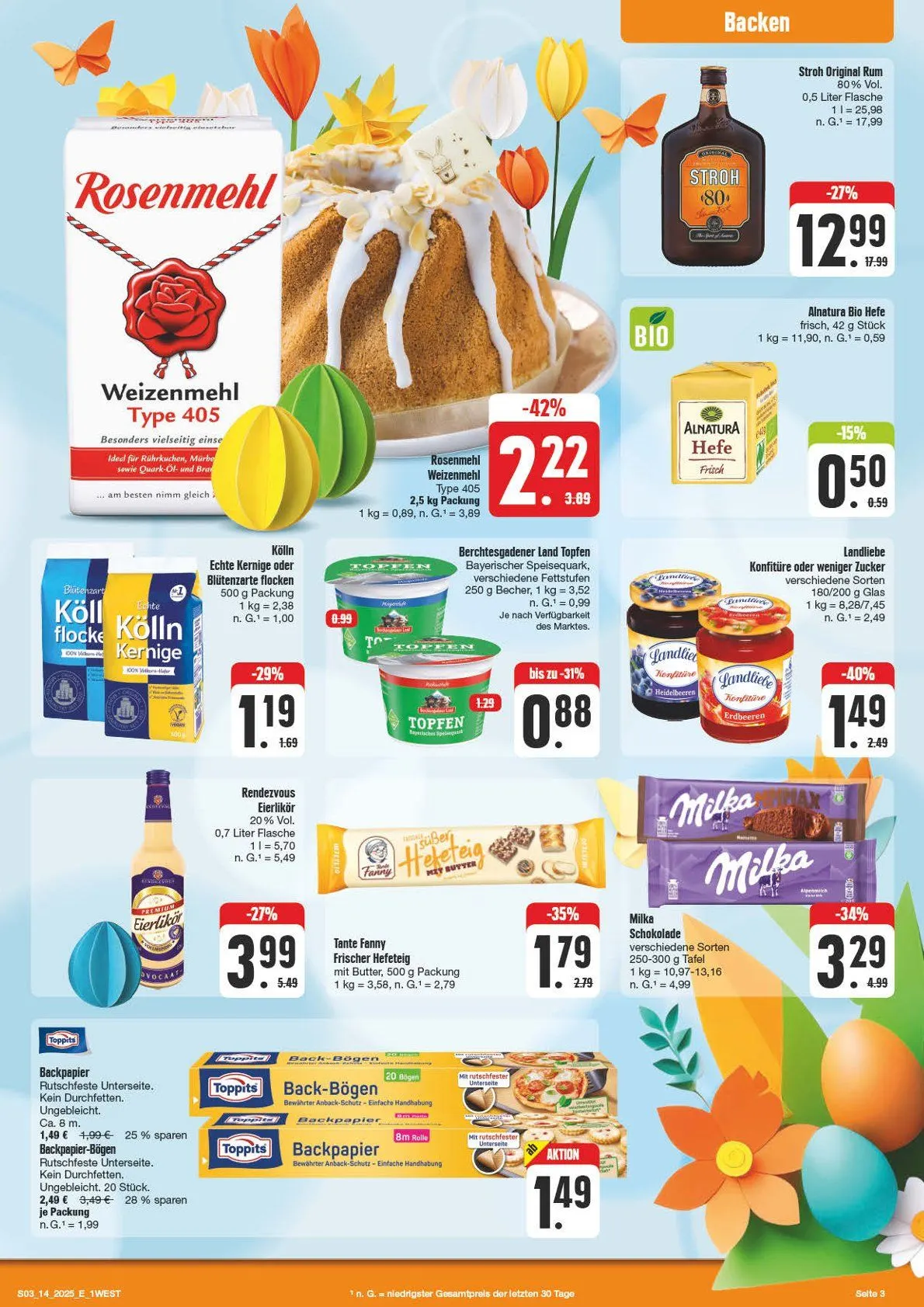 Edeka Prospekt von 31. März bis 5. April 2025 - Prospekt seite 3