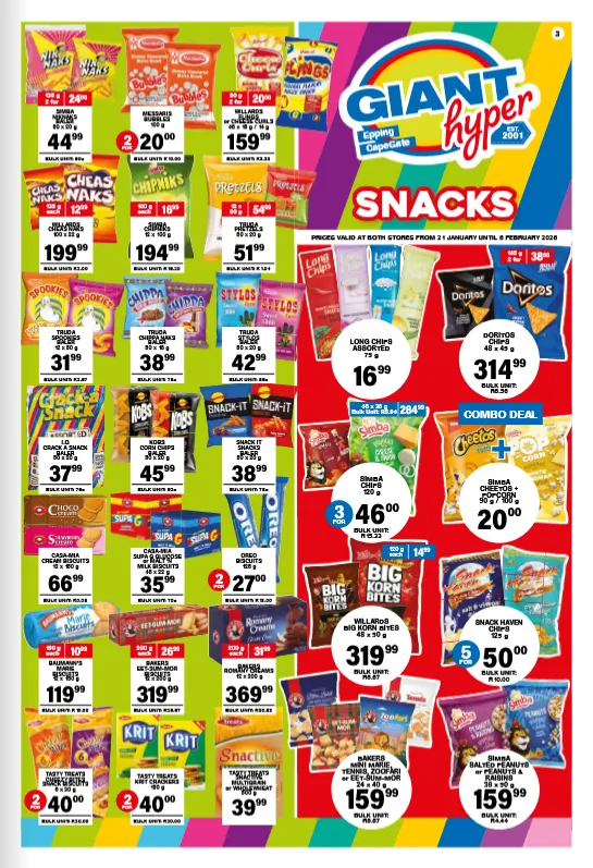 Giant Hyper Sales from 21 January to 8 February 2026 - Catalogue Page 3