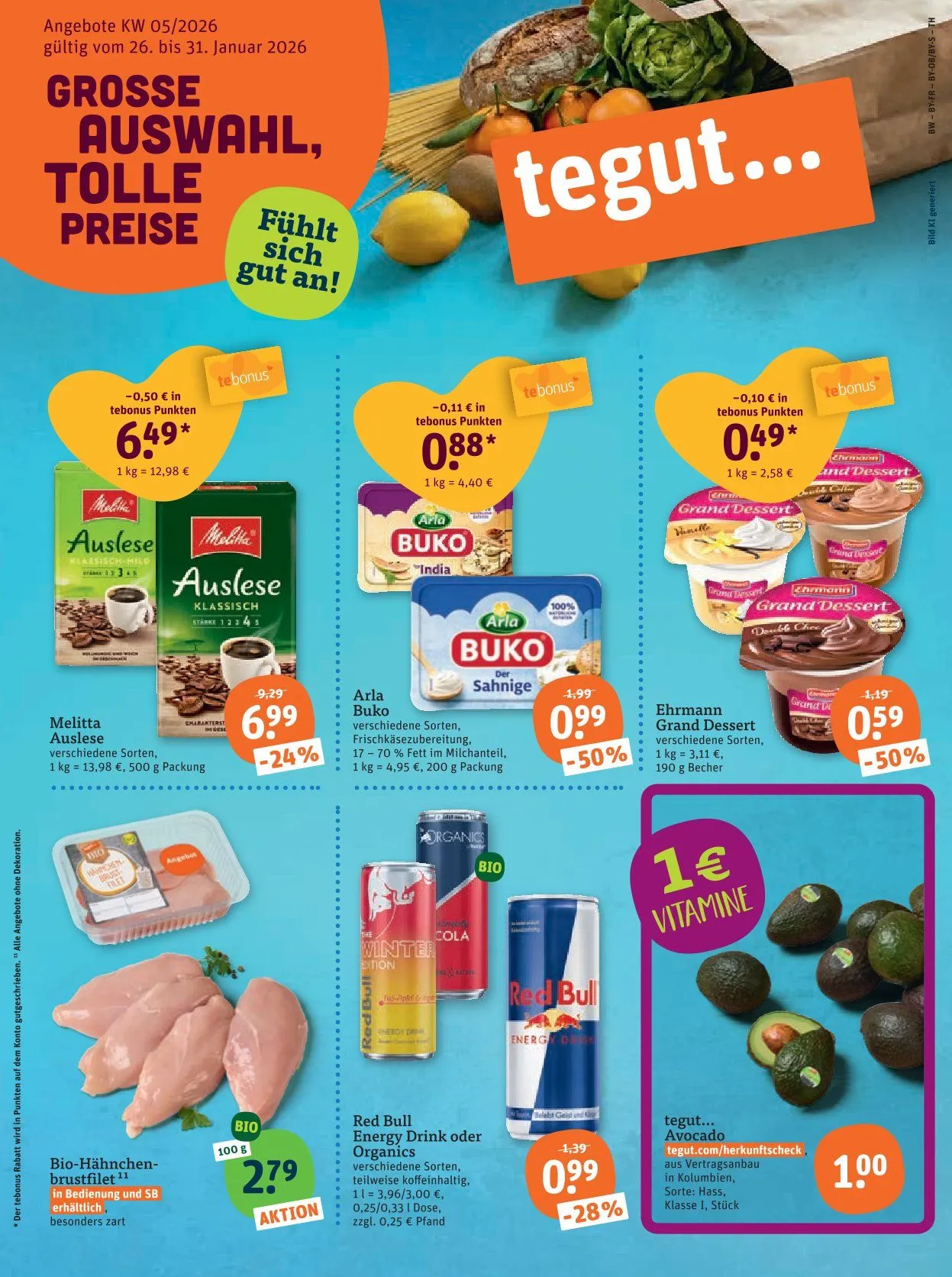 Prospekt tegut... von 30. Januar bis 31. Januar 2026 - Prospekt seite 3