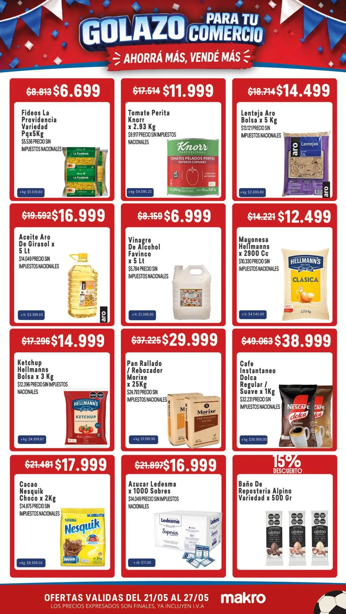 Ofertas de Ofertas Makro  21 de mayo al 27 de mayo 2026 - Página 3 del catálogo