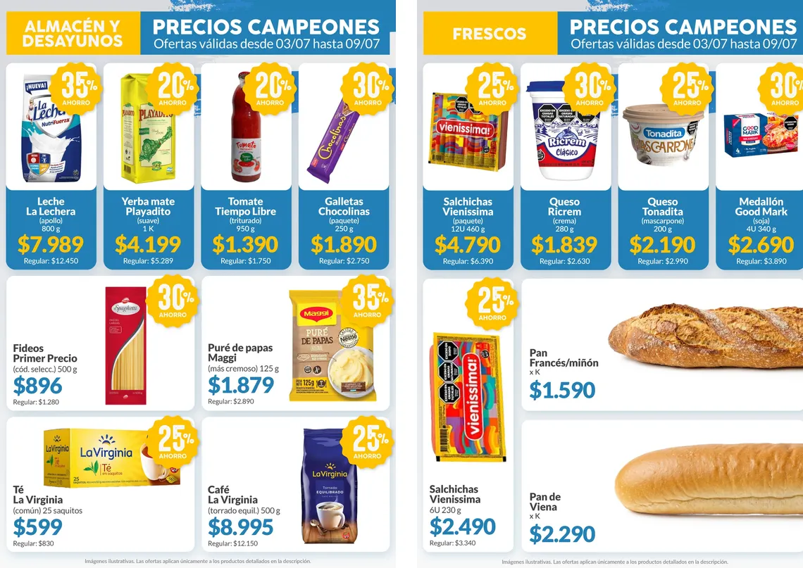 Ofertas de Ofertas Aiello Supermercados  5 de julio al 9 de julio 2026 - Página 3 del catálogo