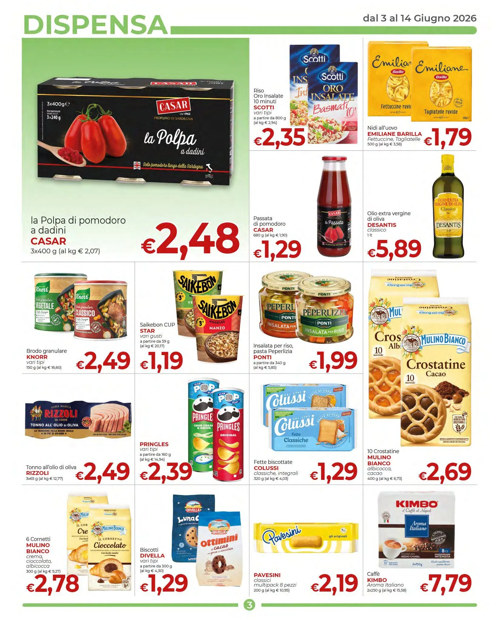 Volantini Supermercati Nonna Isa da 3 giugno a 14 giugno di 2026 - Pagina del volantino 3