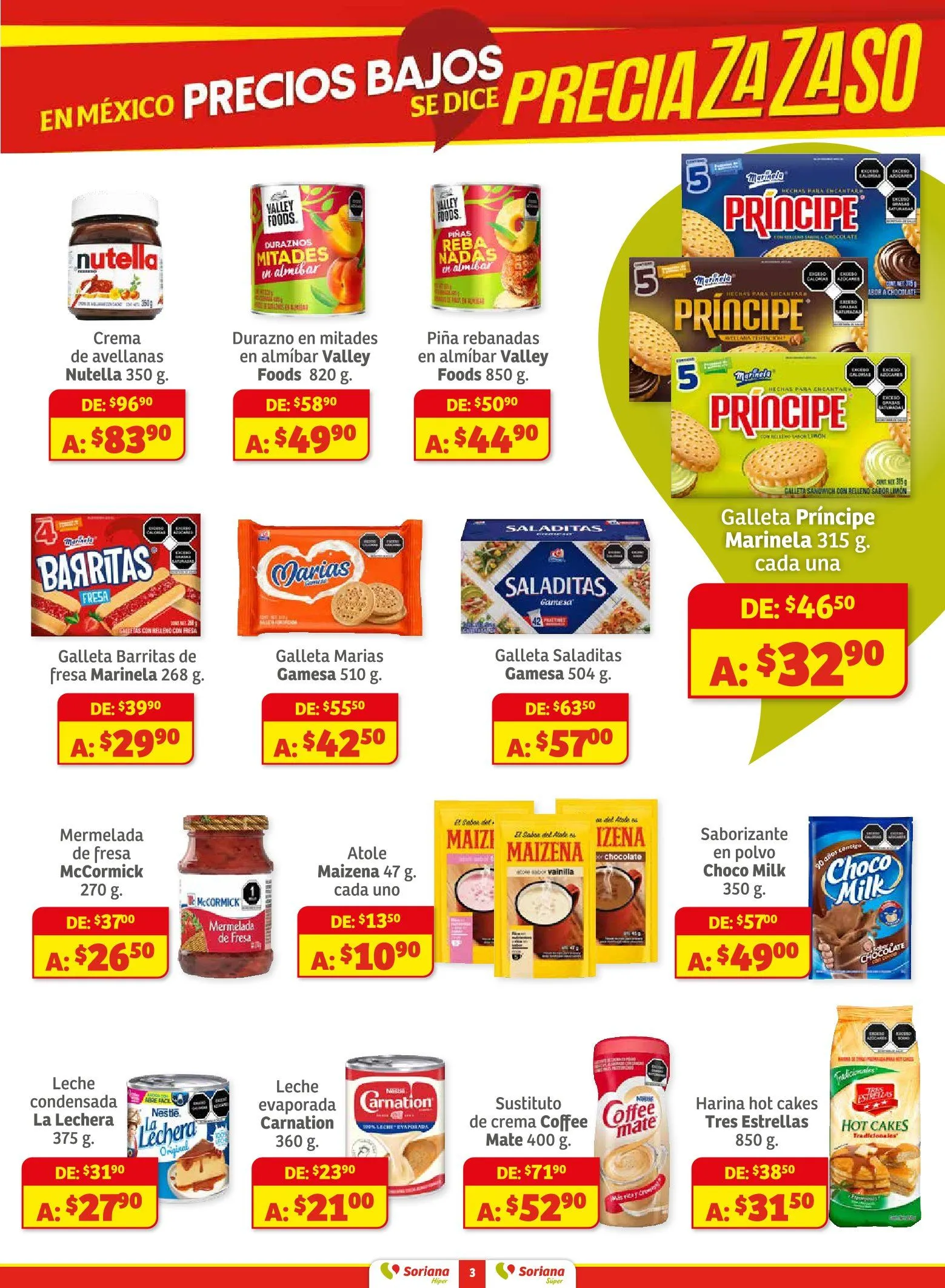Catálogo de Soriana Ofertas 4 de agosto al 5 de agosto 2025 - Pagina 3