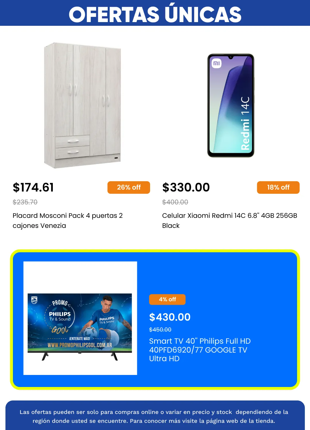 Ofertas de Cetrogar Ofertas 22 de junio al 11 de julio 2026 - Página 3 del catálogo
