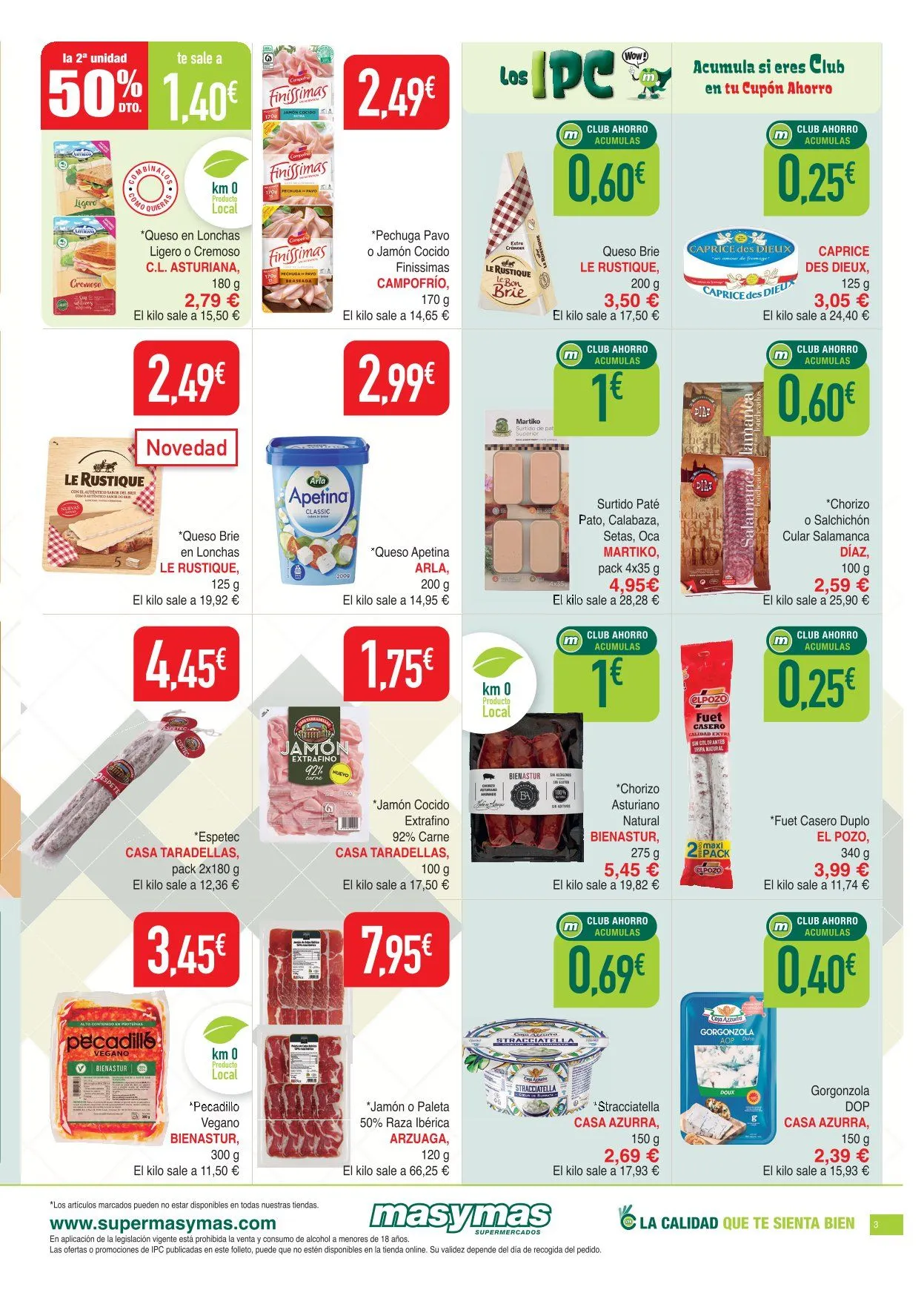 Catálogo de Supermercados masymas Ofertas 28 de mayo al 24 de junio 2026 - Página 3