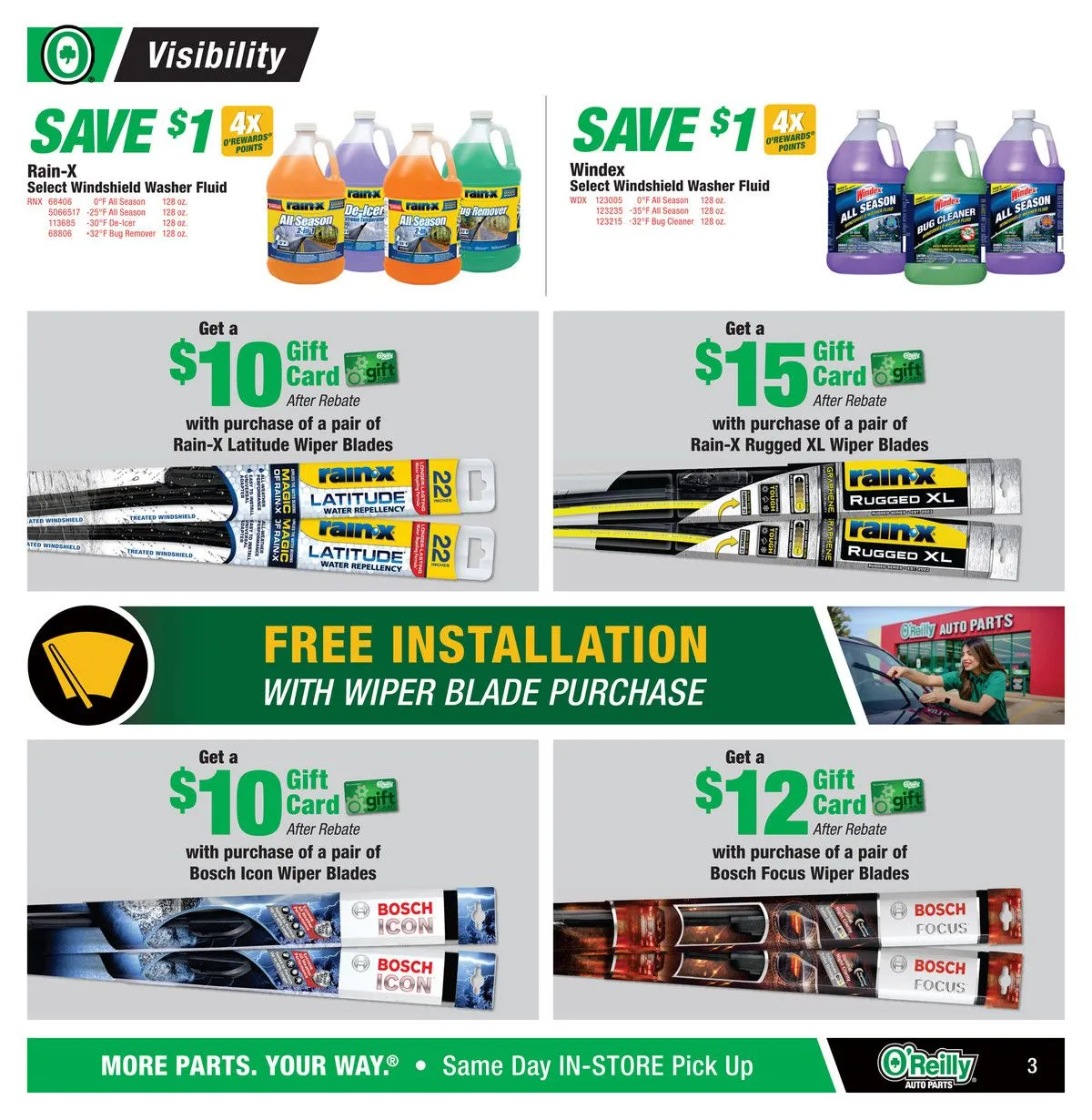 Weekly ad O'Reilly Auto Parts Sales from October 29 to November 25 2025 - Page 3