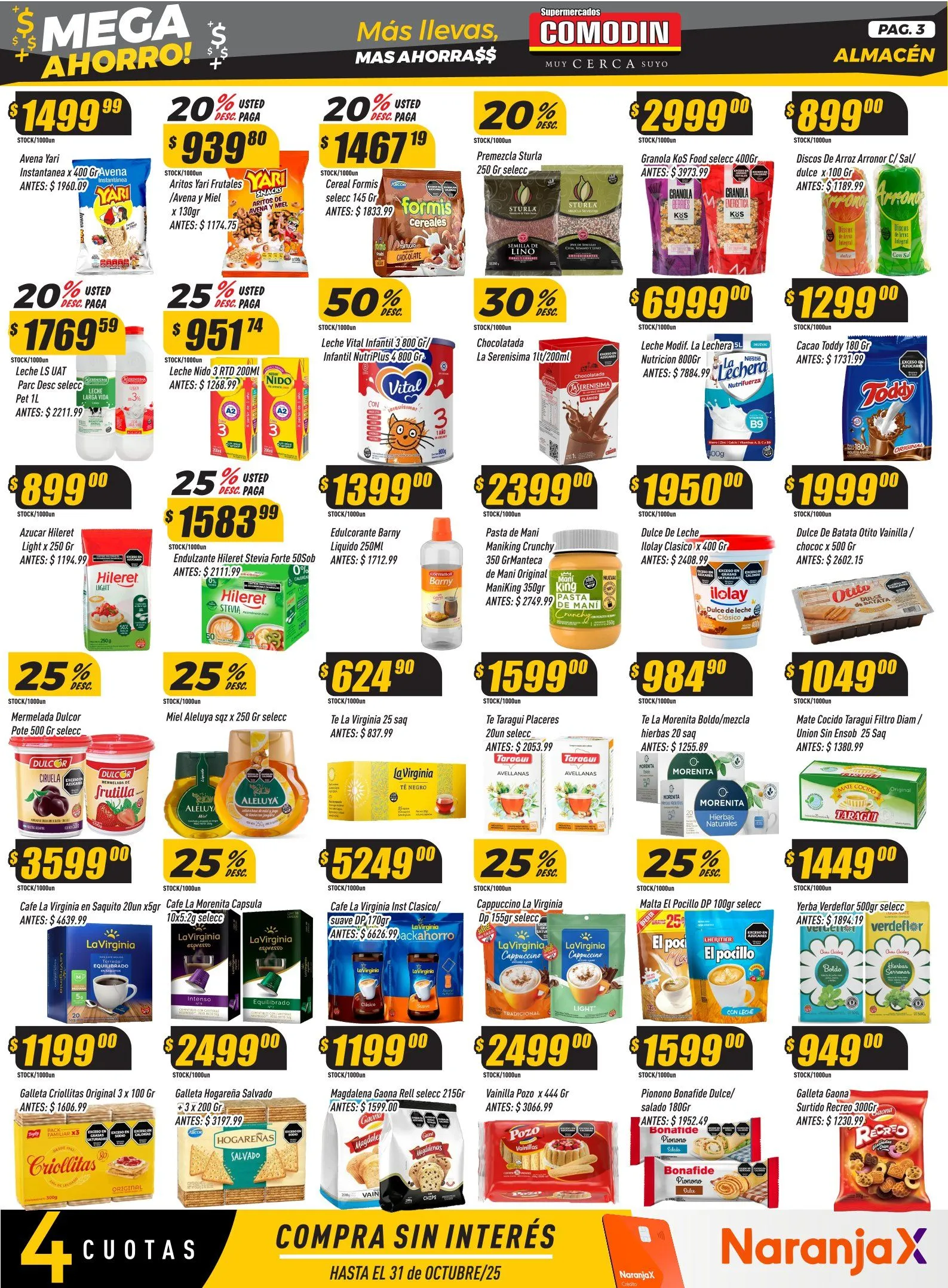 Ofertas de Ofertas Supermercados Comodín 3 de octubre al 10 de octubre 2025 - Página 3 del catálogo