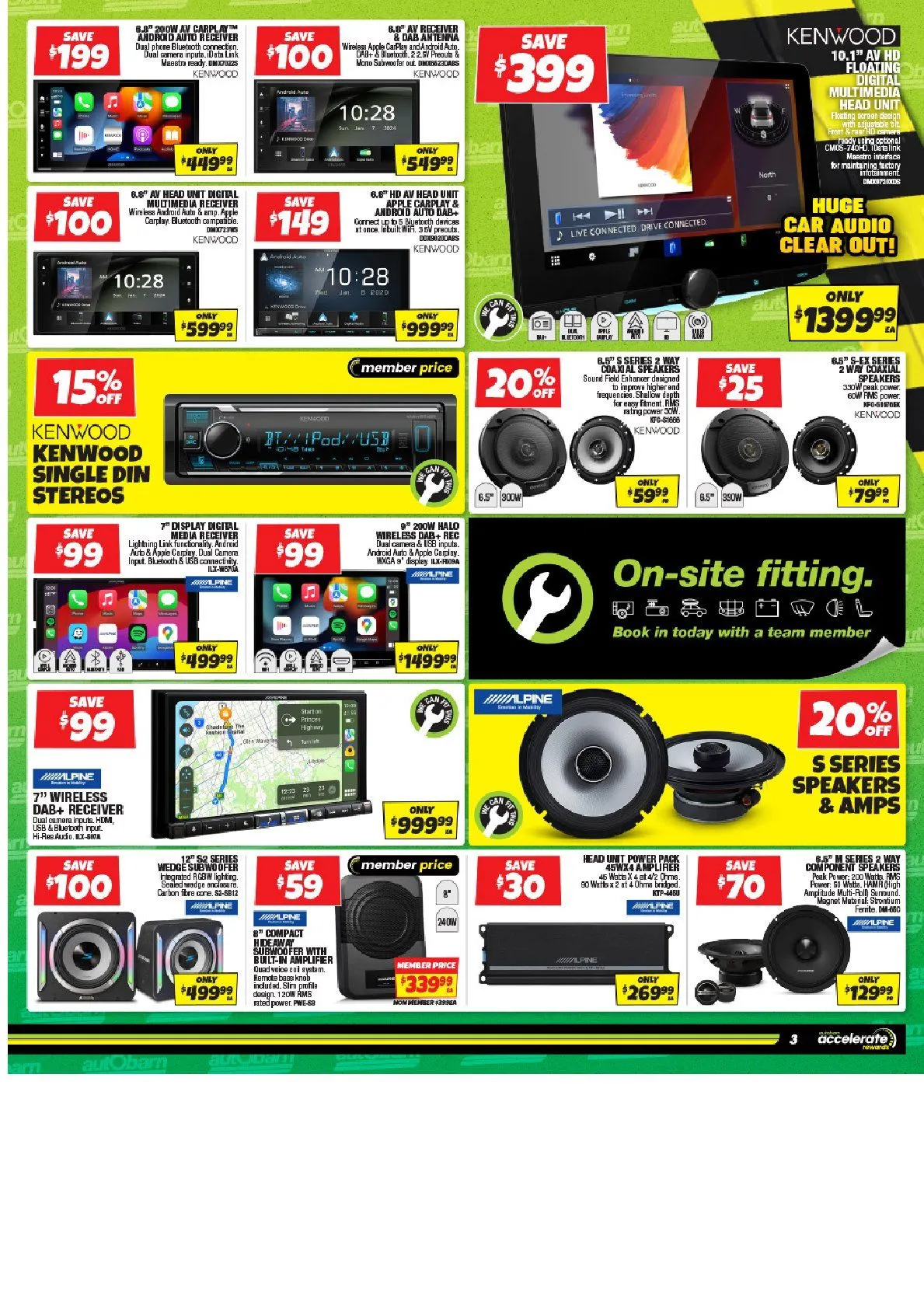 Autobarn catalogues - Weekly specials - Catalogue valid from 1 July to 22 July 2025 - page 3