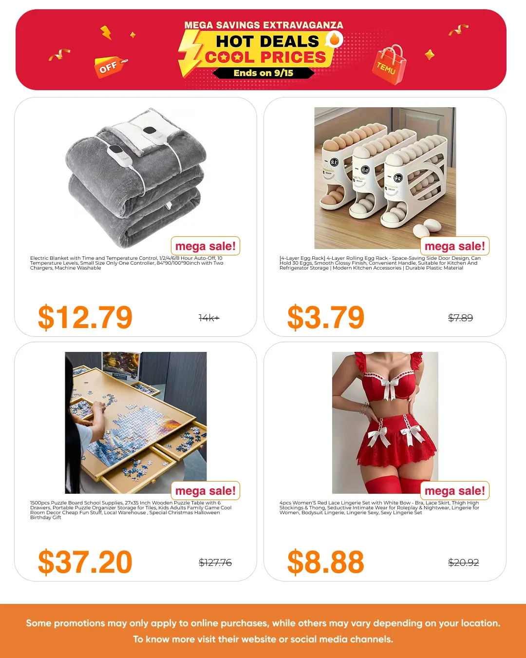 Weekly ad Temu Sales from December 18 to January 7 2026 - Page 3