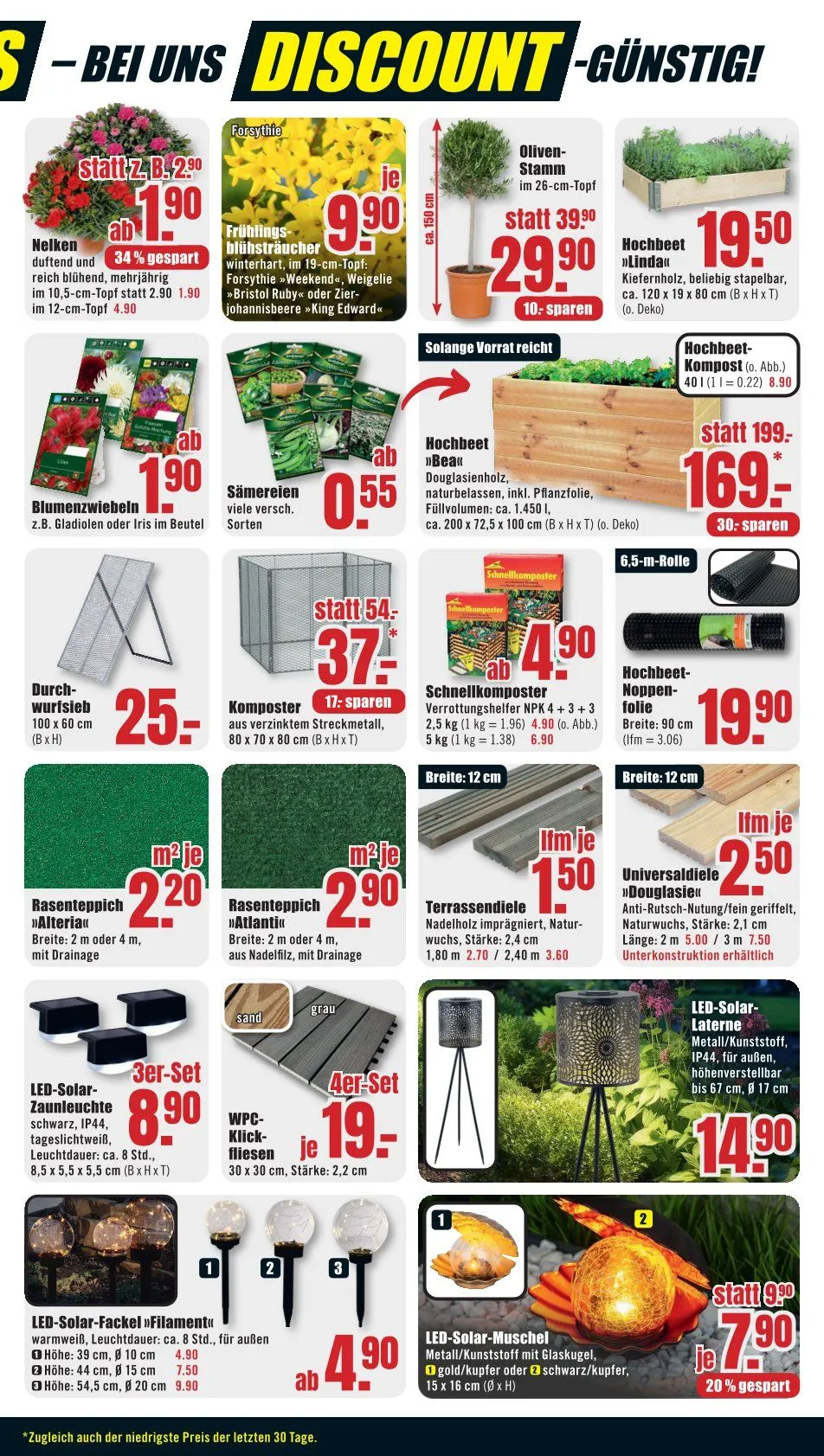 B1 Discount Baumarkt Prospekte  von 14. März bis 20. März 2026 - Prospekt seite 3