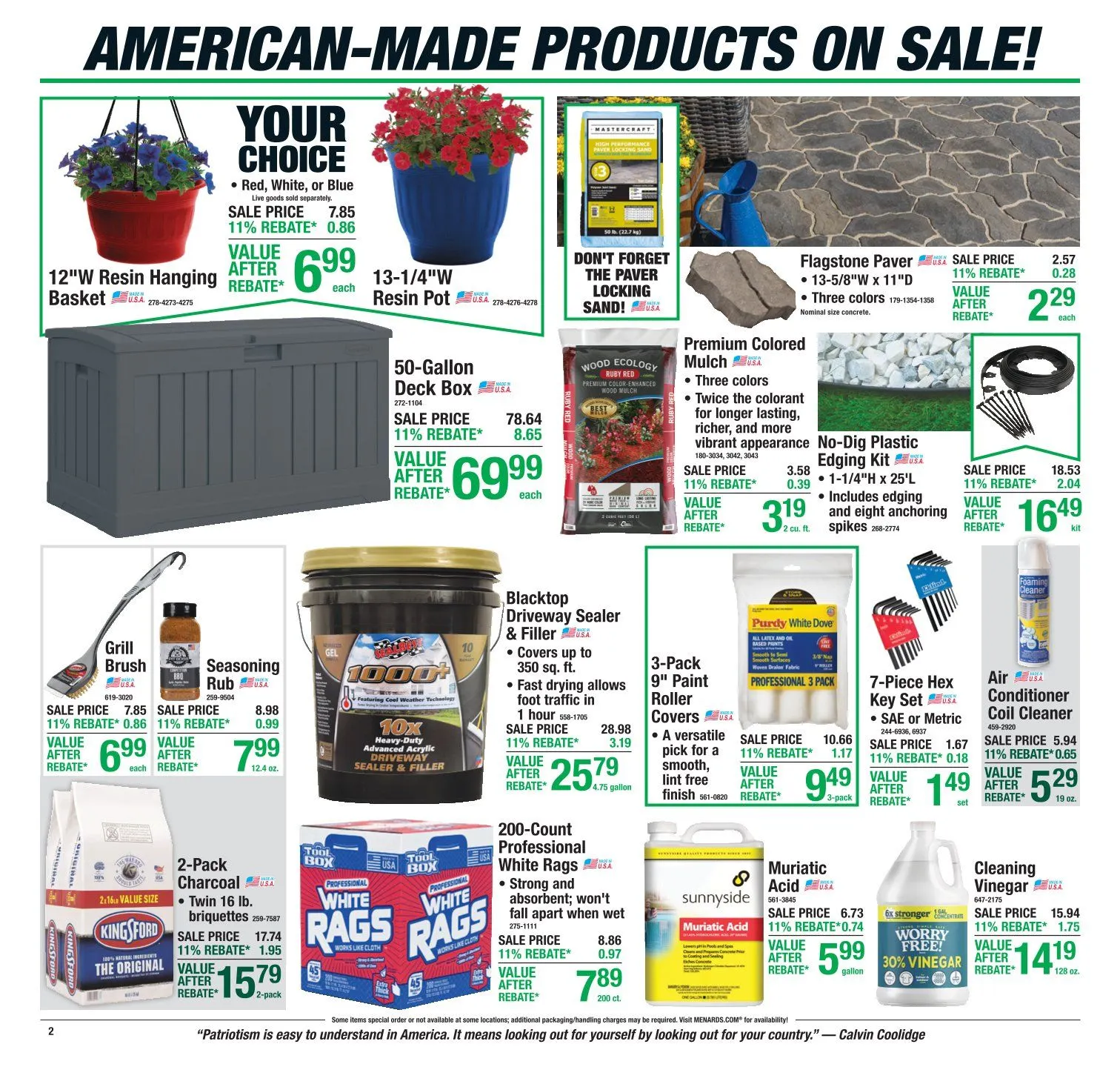 Weekly ad Menards Sales from June 4 to June 14 2026 - Page 3