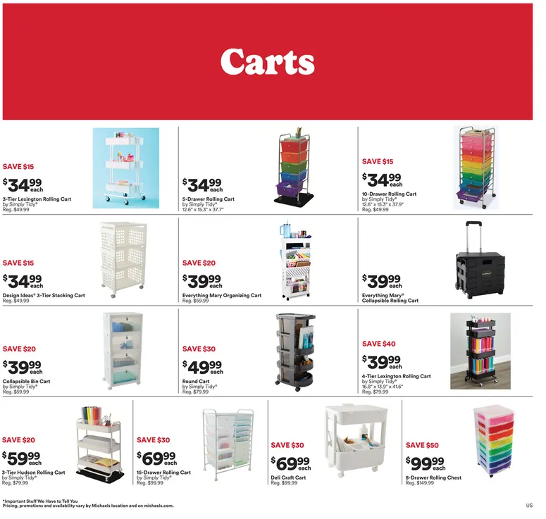 Weekly ad Michaels Sales from July 19 to July 25 2026 - Page 3