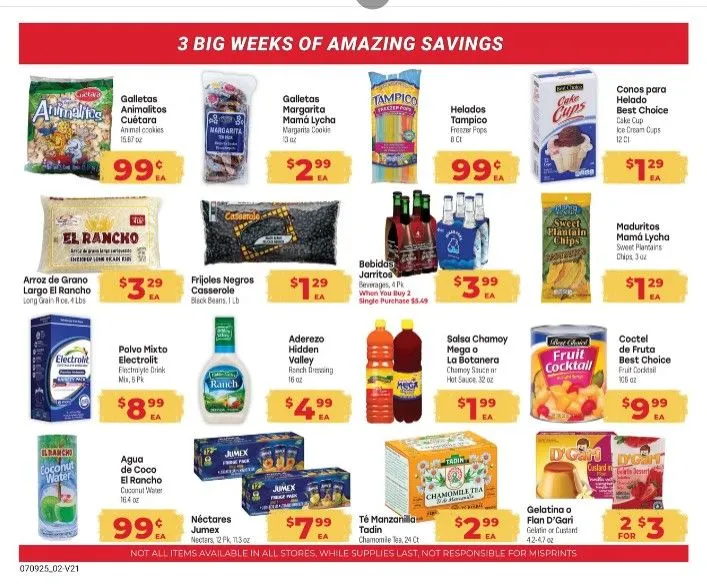 Weekly ad El Rancho Sales from July 9 to July 29 2025 - Page 2