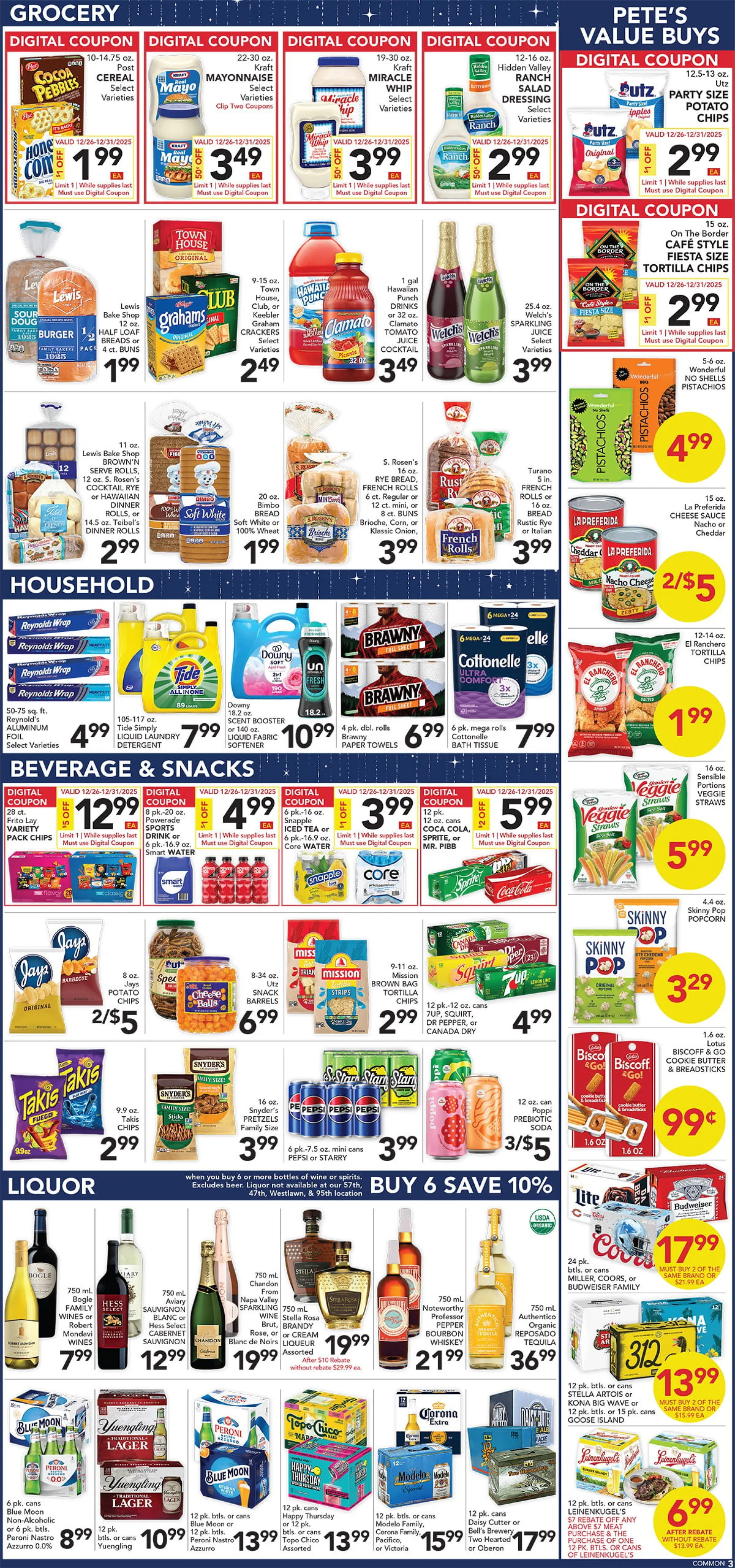 Weekly ad Pete's Fresh Market Sales from December 26 to December 31 2025 - Page 3
