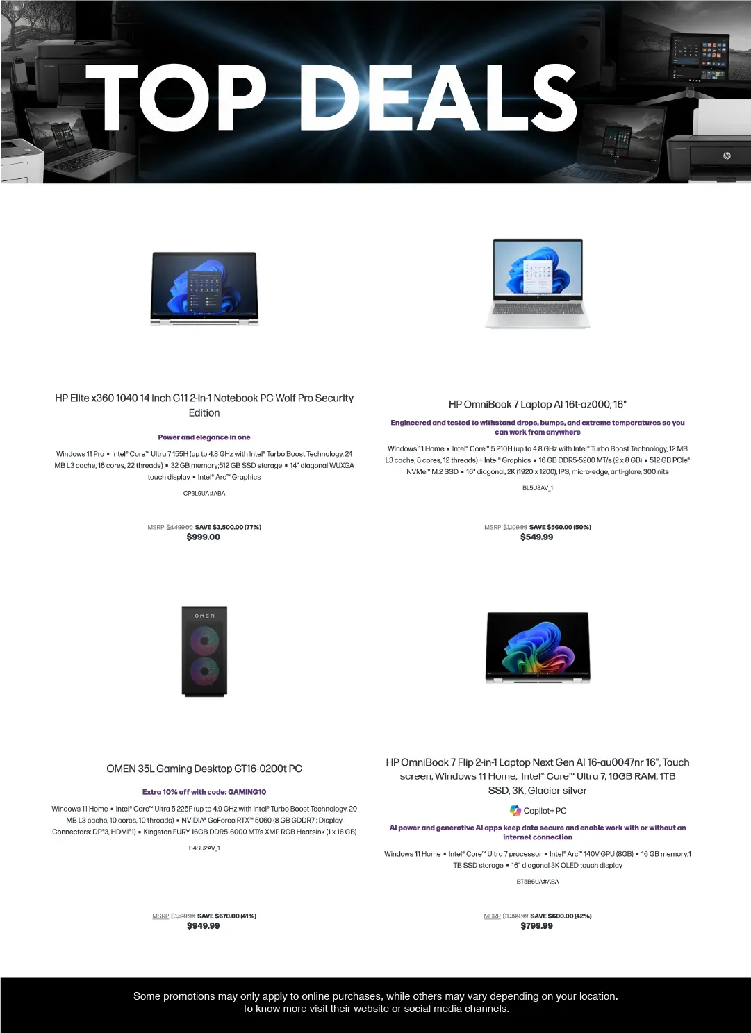 Weekly ad HP Sales from December 9 to December 22 2025 - Page 2