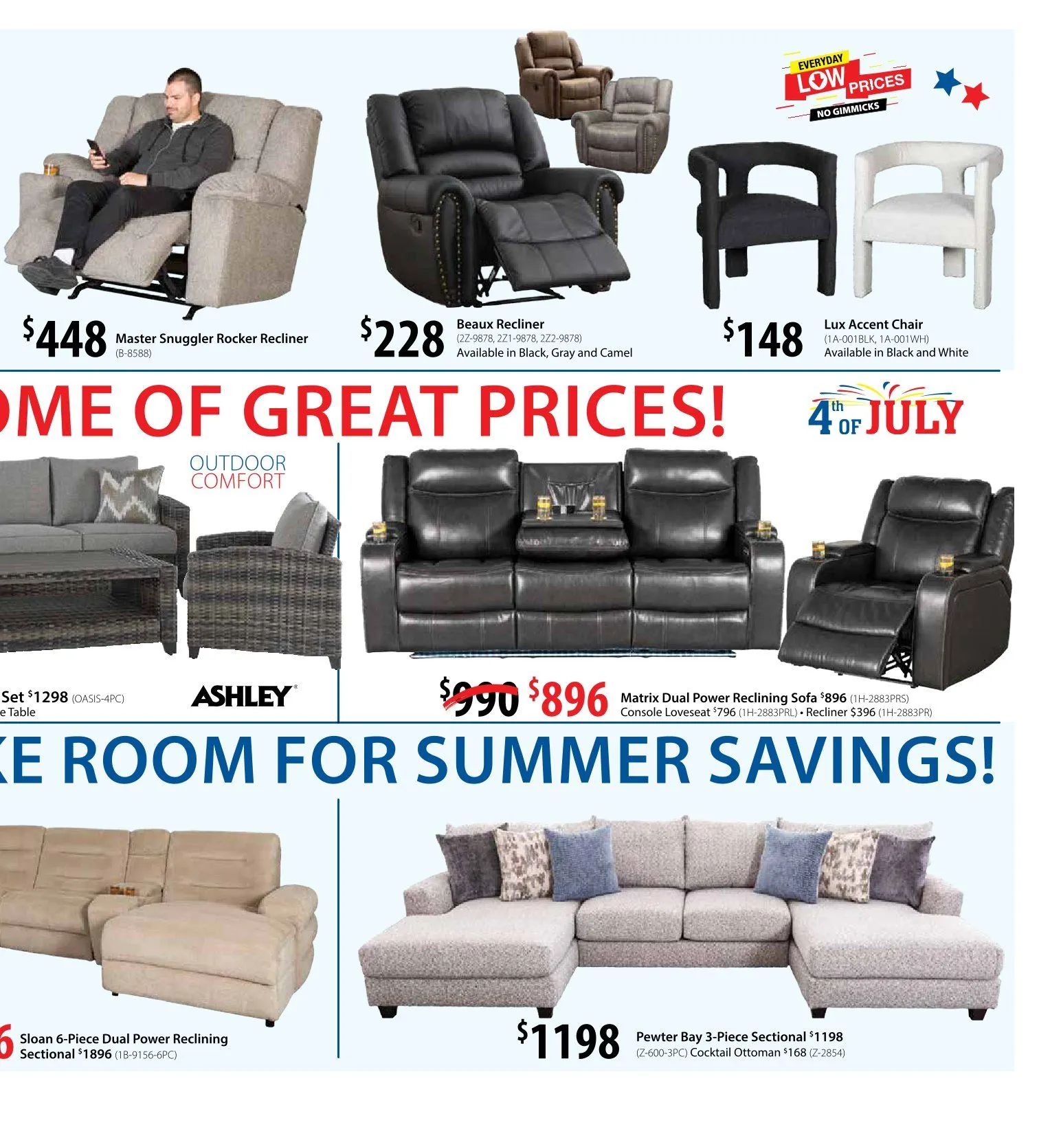 Weekly ad American Furniture Warehouse Sales from June 22 to July 12 2026 - Page 3