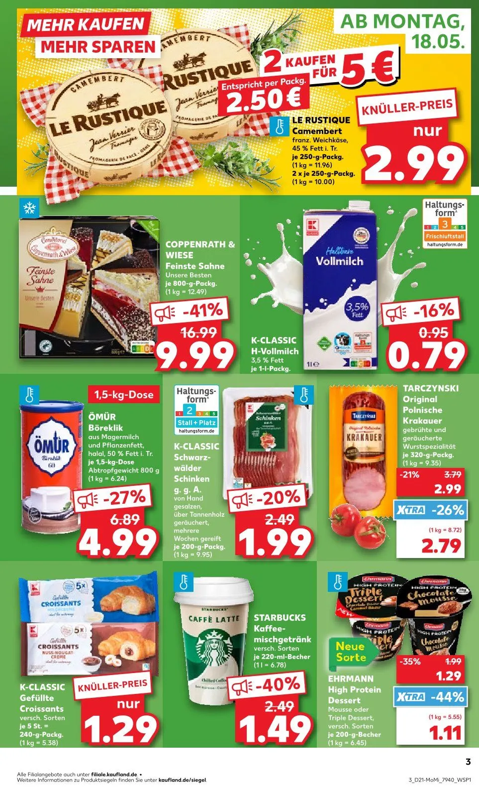 Kaufland Angebote von 18. Mai bis 20. Mai 2026 - Prospekt seite 3