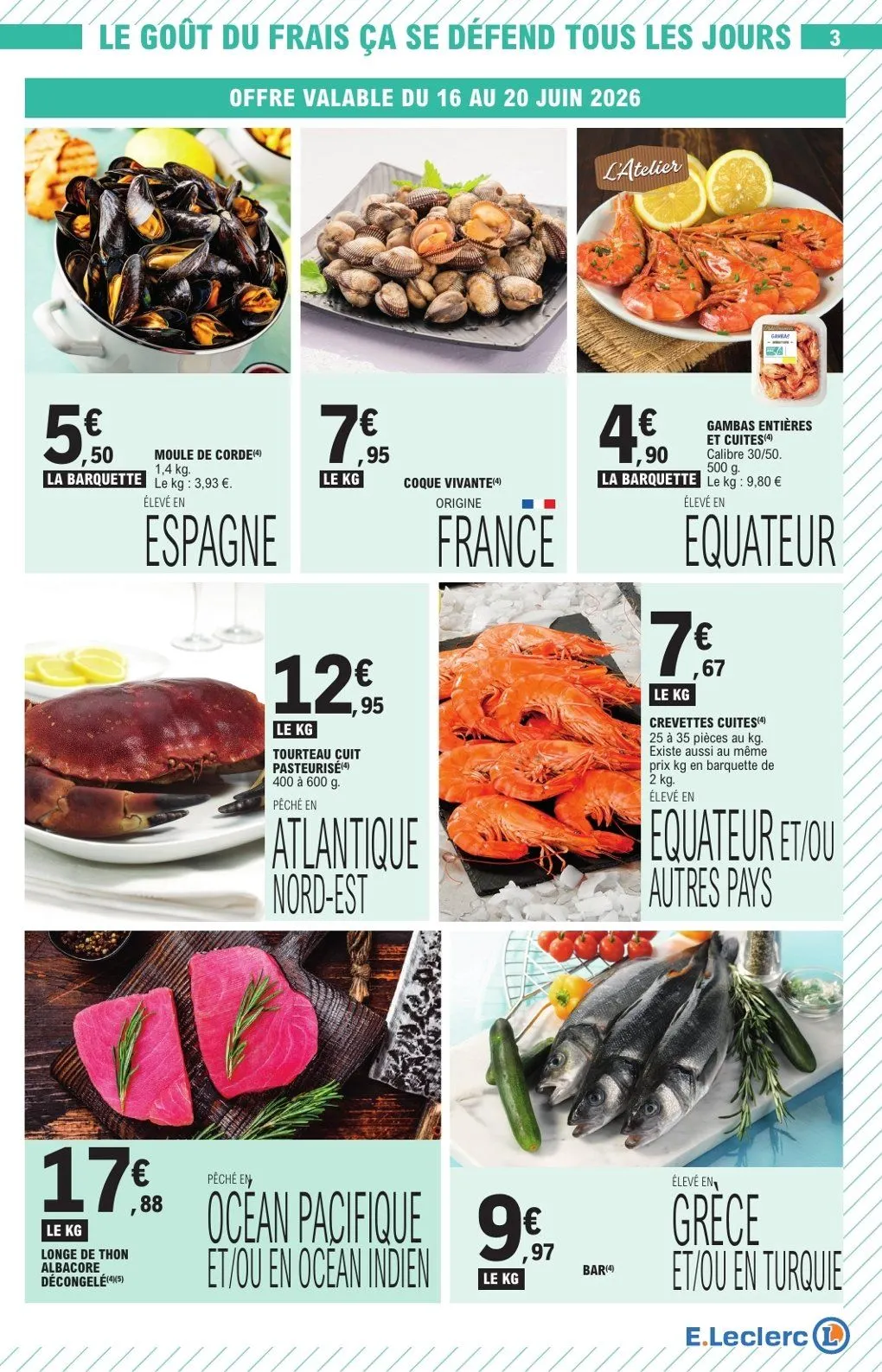 Catalogues E.Leclerc du 16 juin au 20 juin 2026 - Catalogue page 3