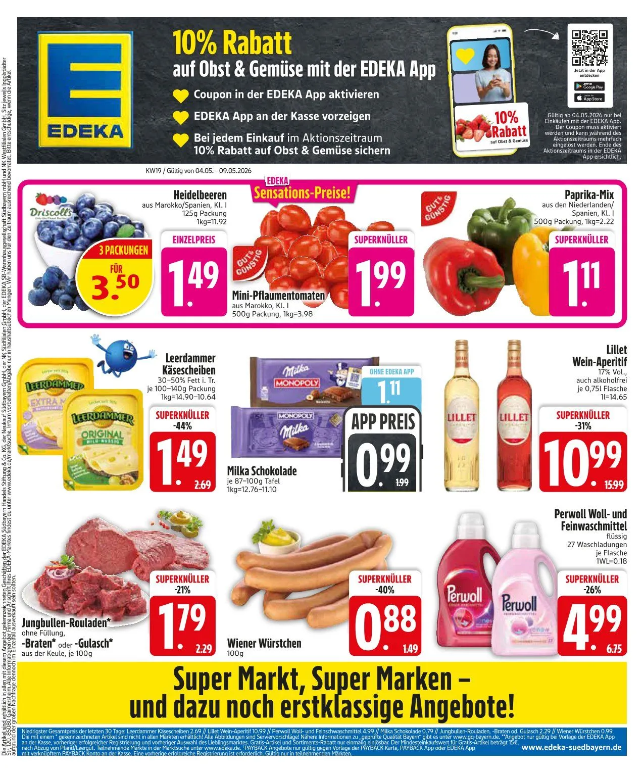 Edeka Prospekte von 4. Mai bis 9. Mai 2026 - Prospekt seite 3