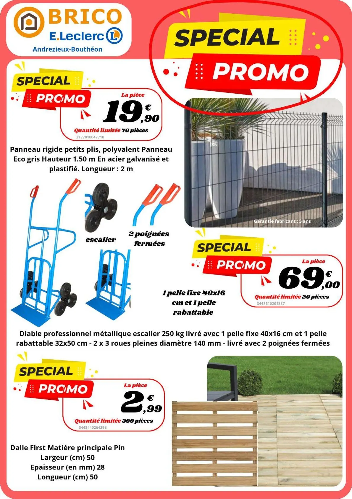 E.Leclerc Brico Catalogue du 22 juillet au 28 juillet 2026 - Catalogue page 3