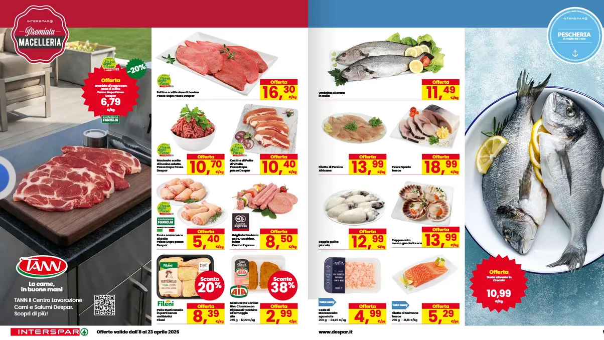 Volantini Interspar da 8 aprile a 23 aprile di 2026 - Pagina del volantino 3