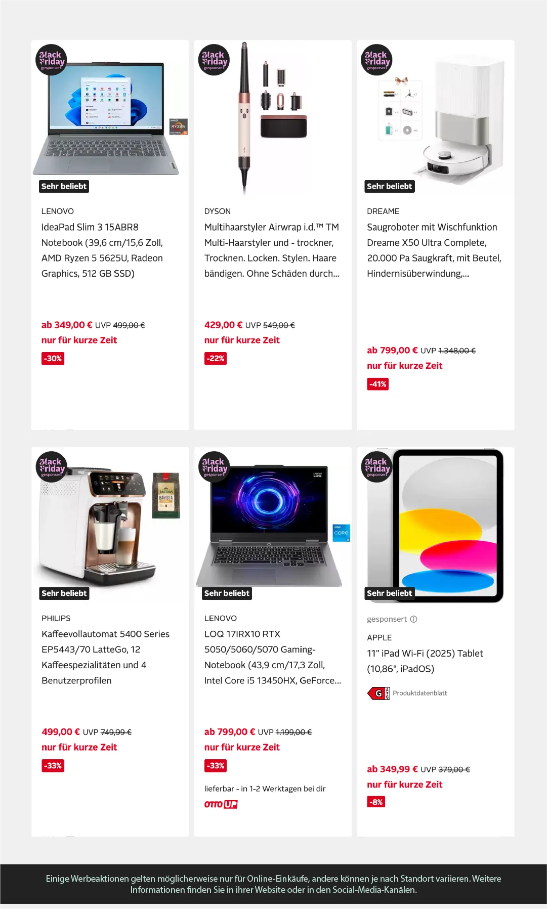 Otto Angebote von 1. Dezember bis 13. Dezember 2025 - Prospekt seite 2