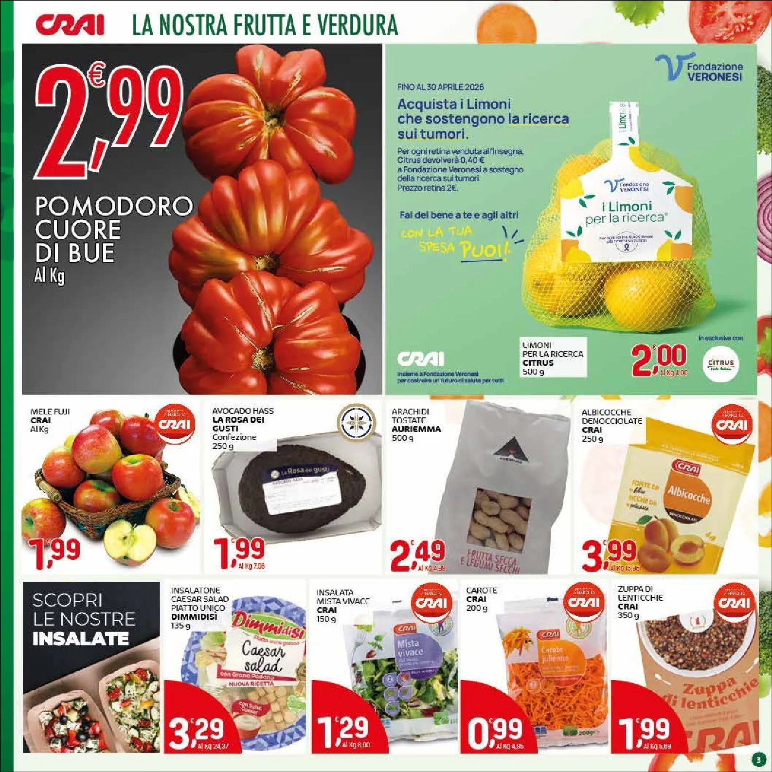 Volantini Crai da 7 aprile a 12 aprile di 2026 - Pagina del volantino 3
