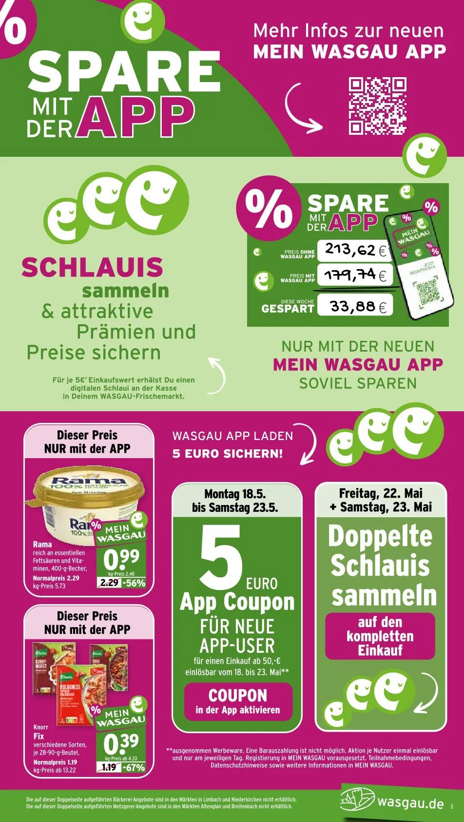 Wasgau Angebote von 18. Mai bis 23. Mai 2026 - Prospekt seite 3