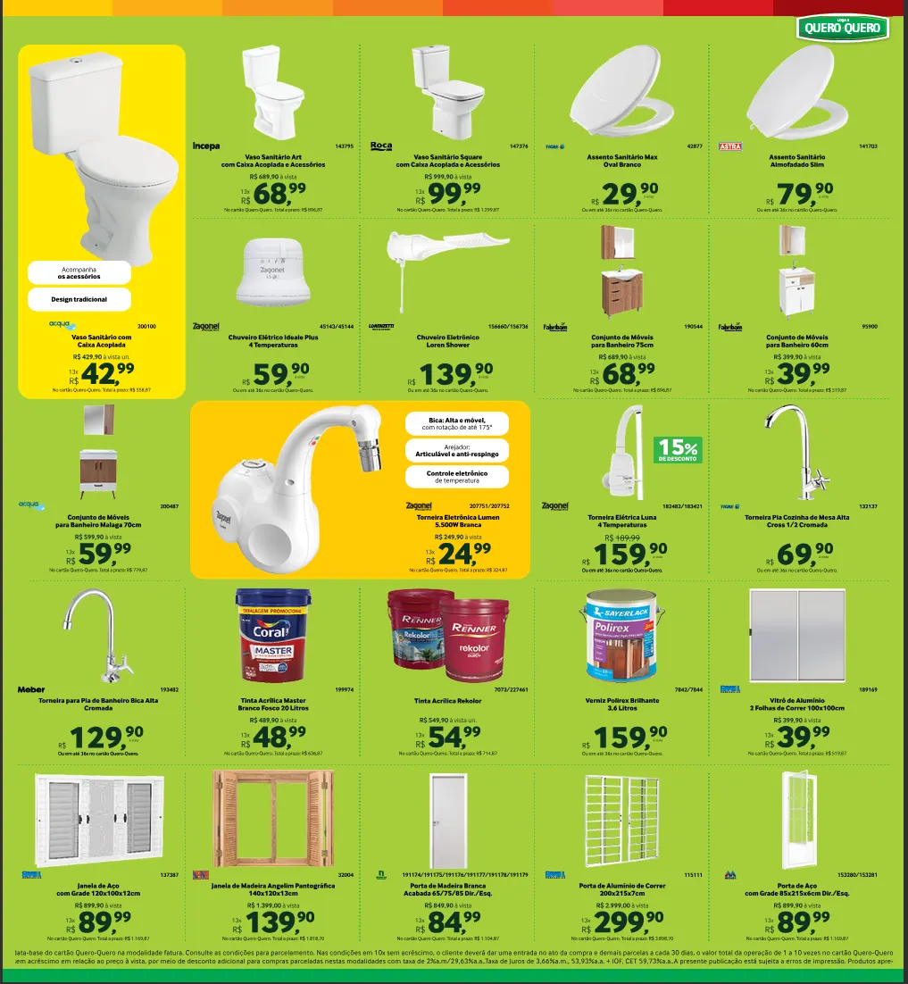 Encarte de Quero Quero Ofertas 1 de julho até 31 de julho 2026 - Pagina 3