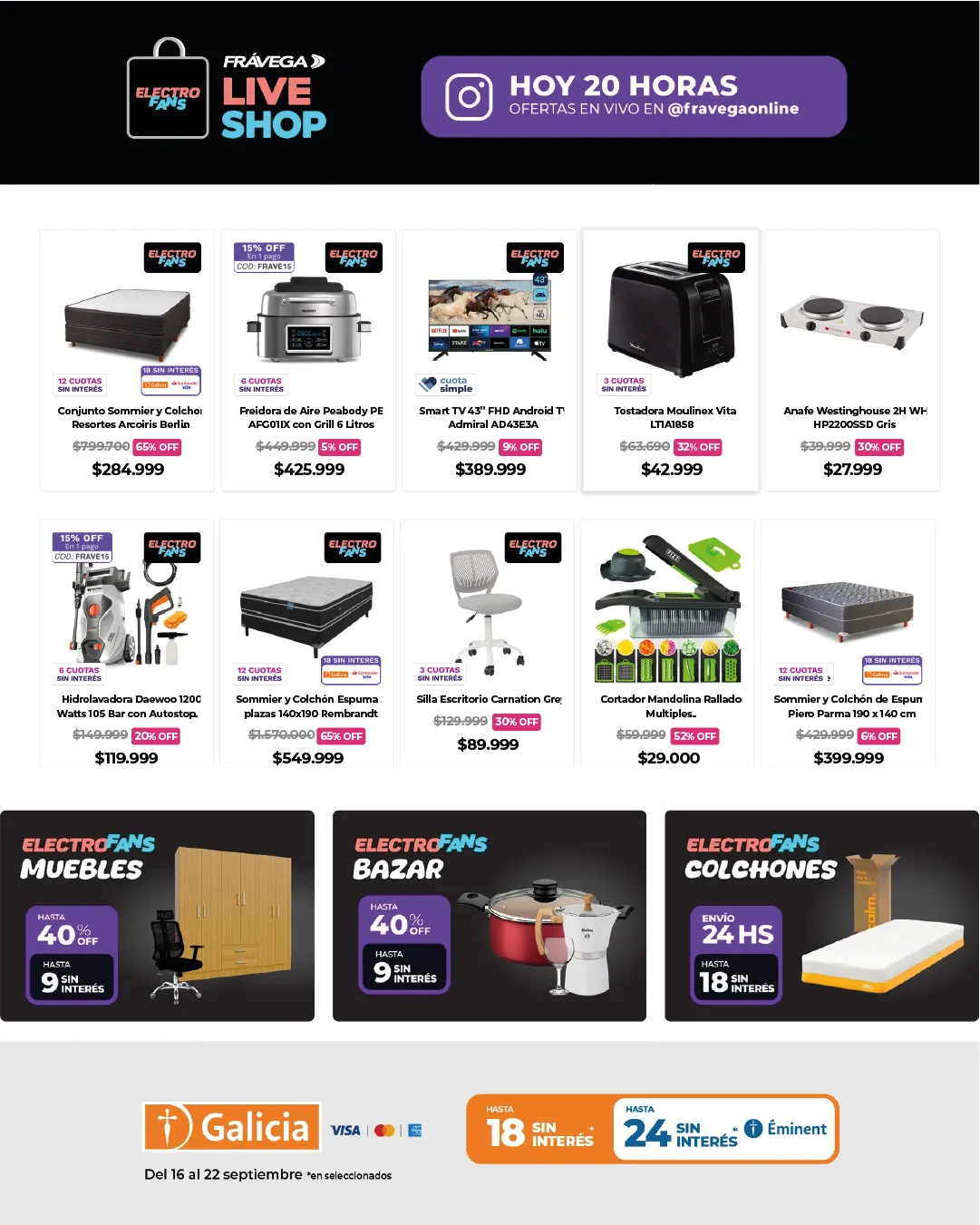 Ofertas de Fravega Electro Fans Grandes ofertas 17 de septiembre al 18 de septiembre 2024 - Página 4 del catálogo