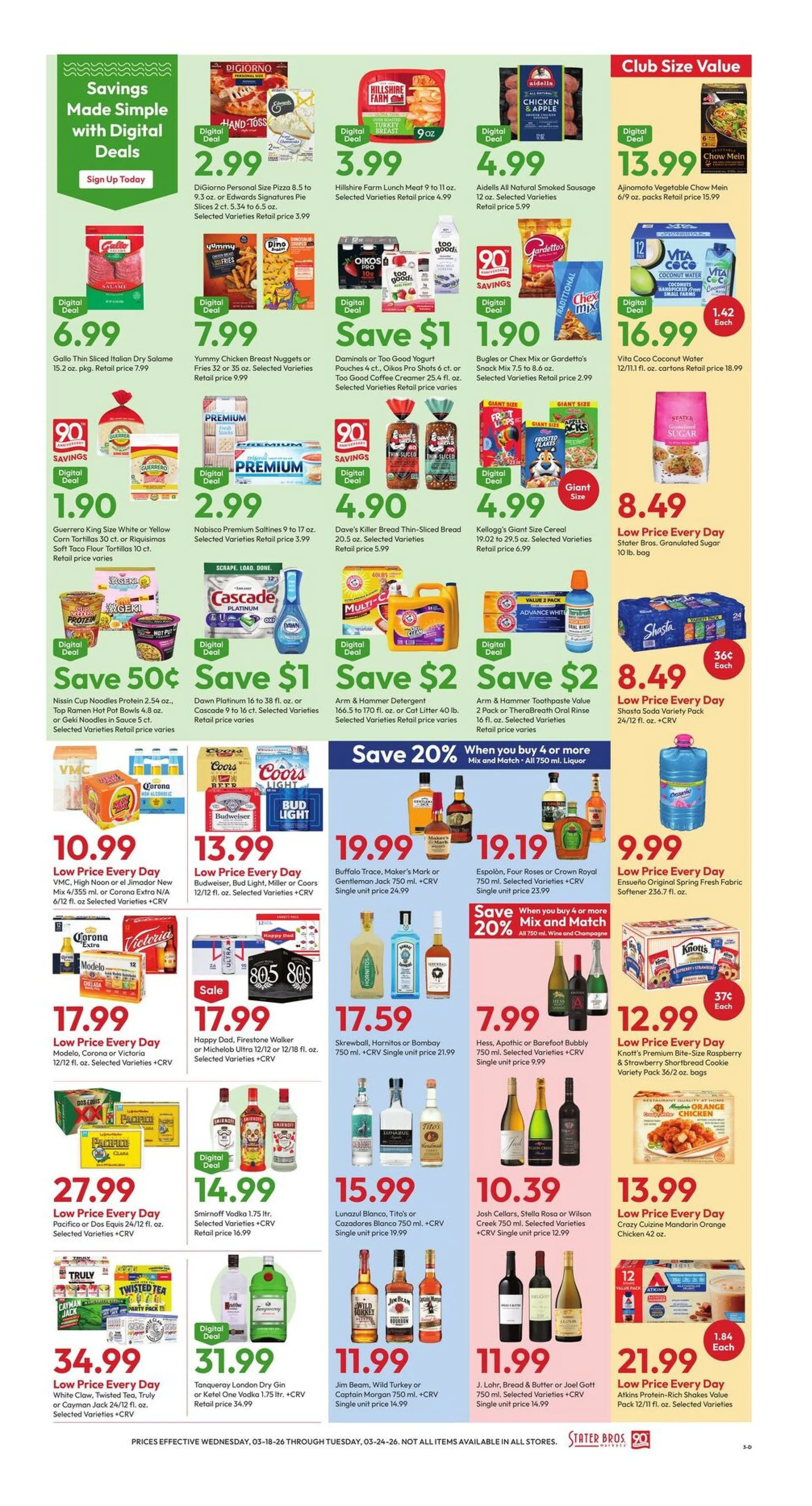 Weekly ad Stater Bros. weekly ads from March 18 to March 24 2026 - Page 3