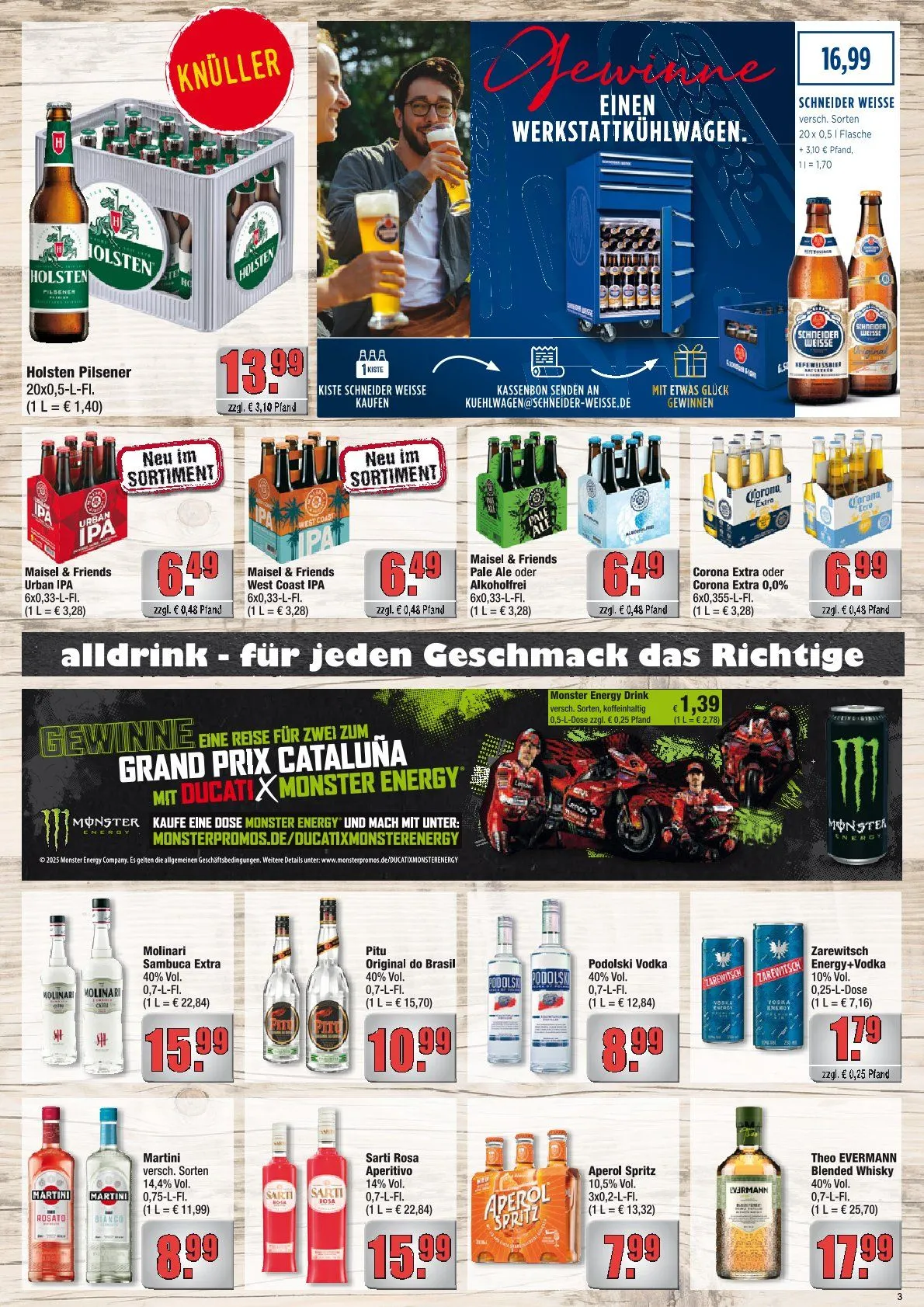 alldrink Prospekte von 22. Juni bis 5. Juli 2025 - Prospekt seite 3
