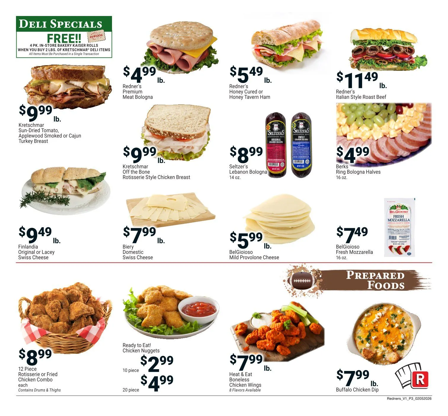 Weekly ad Redner's Market Sales from February 5 to February 11 2026 - Page 3